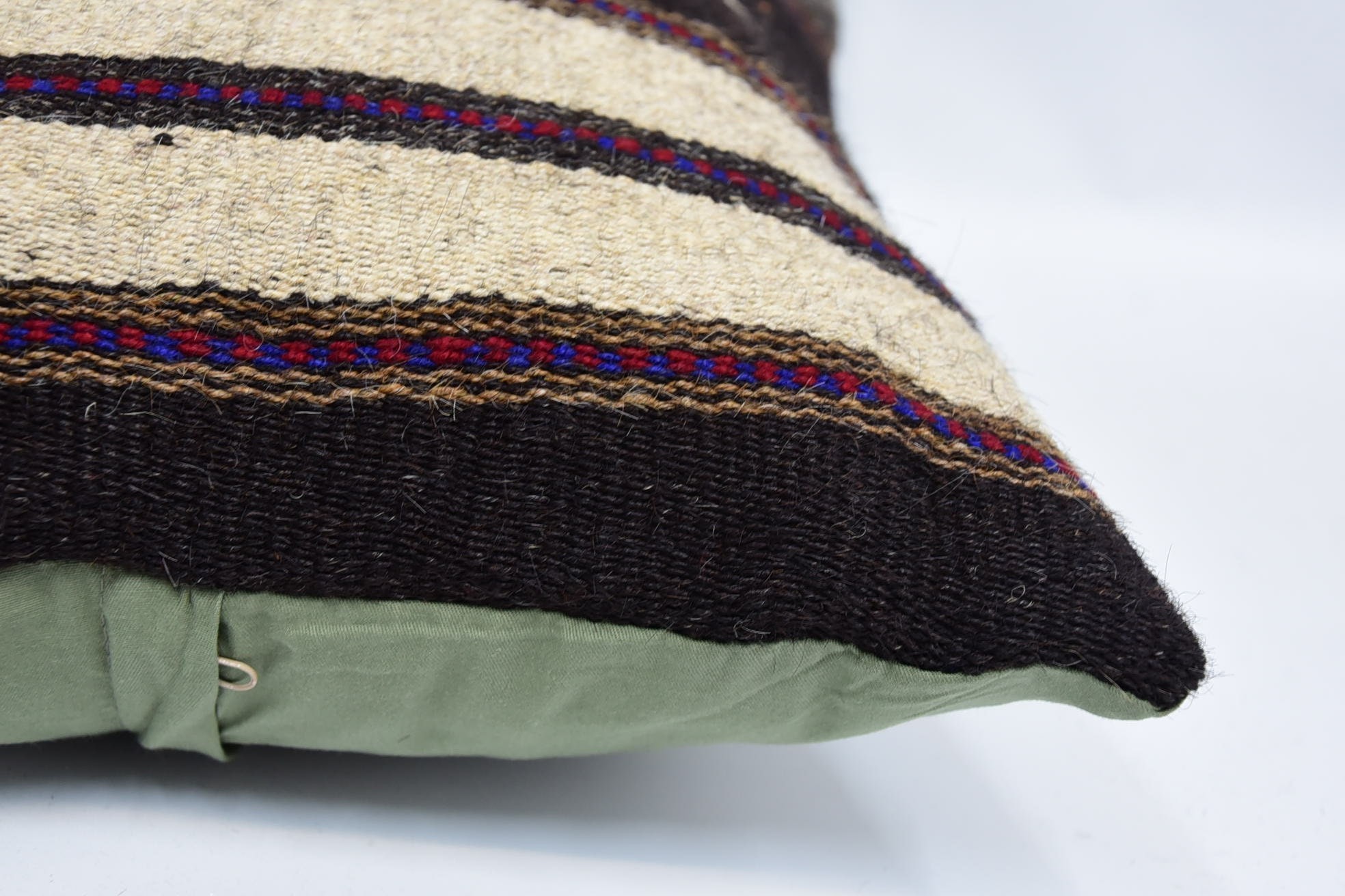 Aesthetic Pillow Case, 16"x24" Brown Pillow Case, Gift Pillow, Indoor Pillow Case, Vintage Kilim Throw Pillow, Interior Designer Pillow