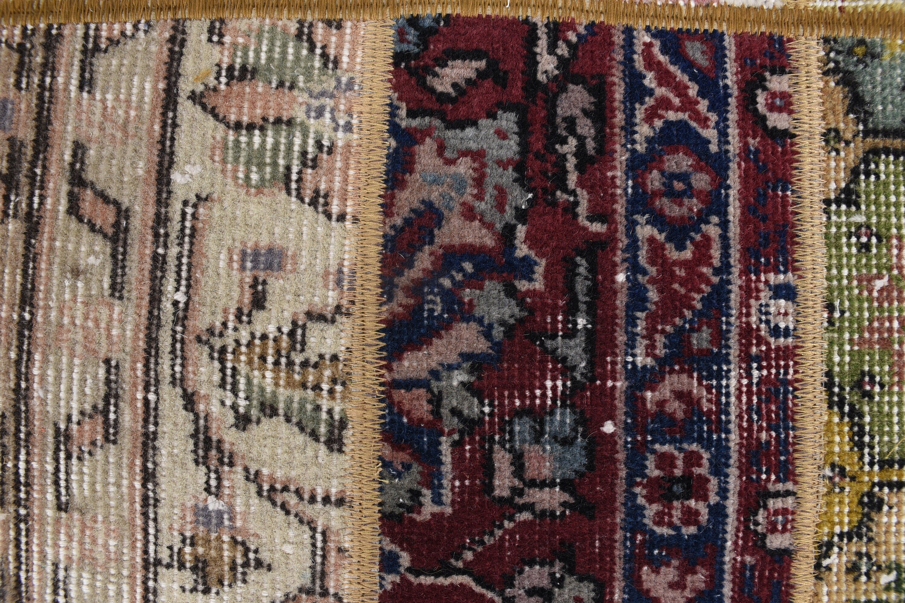 Duvara Asılı Halı, Gökkuşağı Antika Halı, Türk Halısı, Paspas Halıları, 1.6x3.9 ft Küçük Halı, Parlak Halı, Yatak Odası Halısı, Havalı Halı, Vintage Halılar