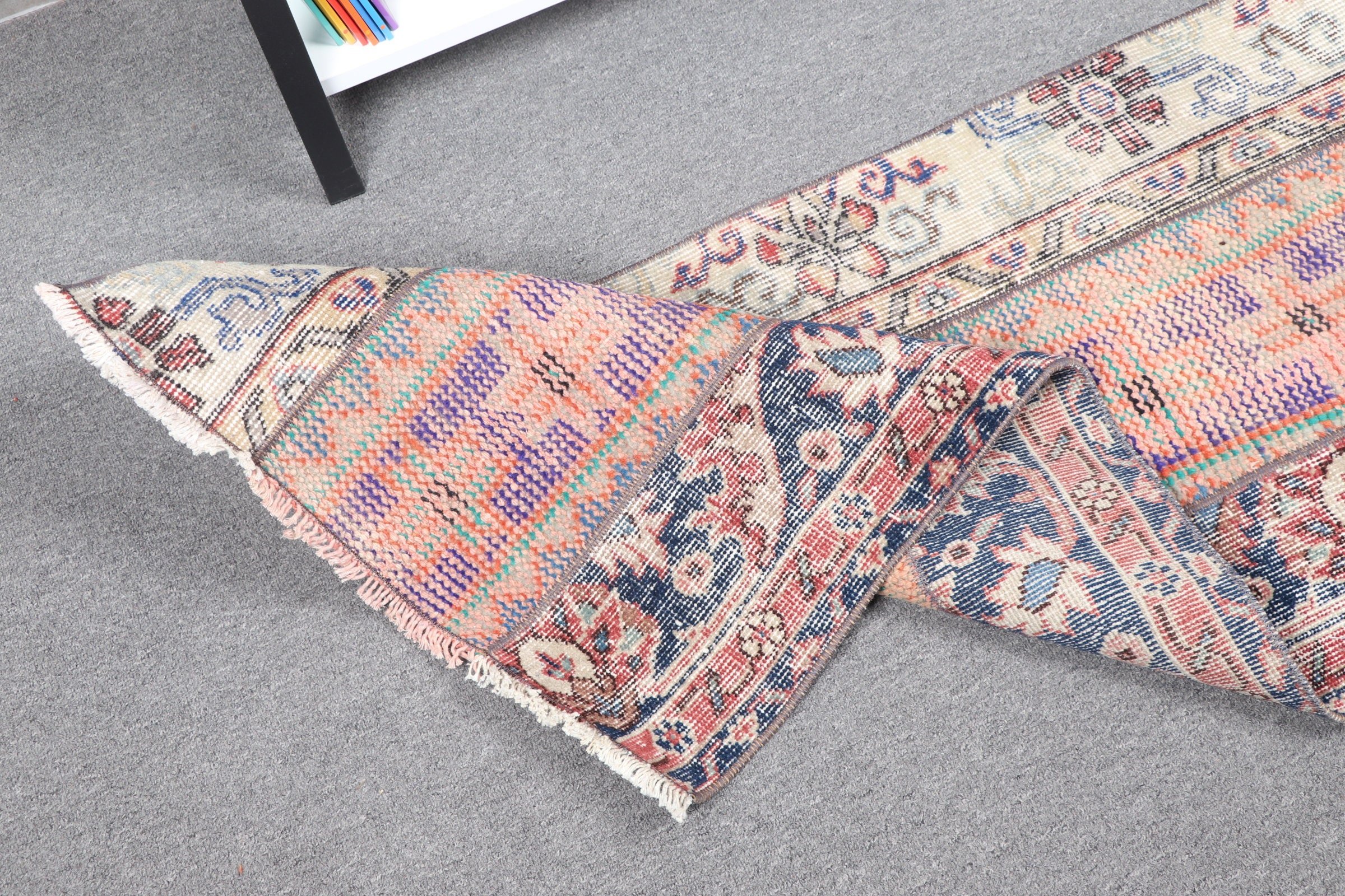 Mor Yün Halı, 57x141 cm Küçük Halı, Mutfak Halı, Araba paspası Halı, Duvar Halı, Anadolu Halı, Araba paspası Halı, Nostaljik Halı