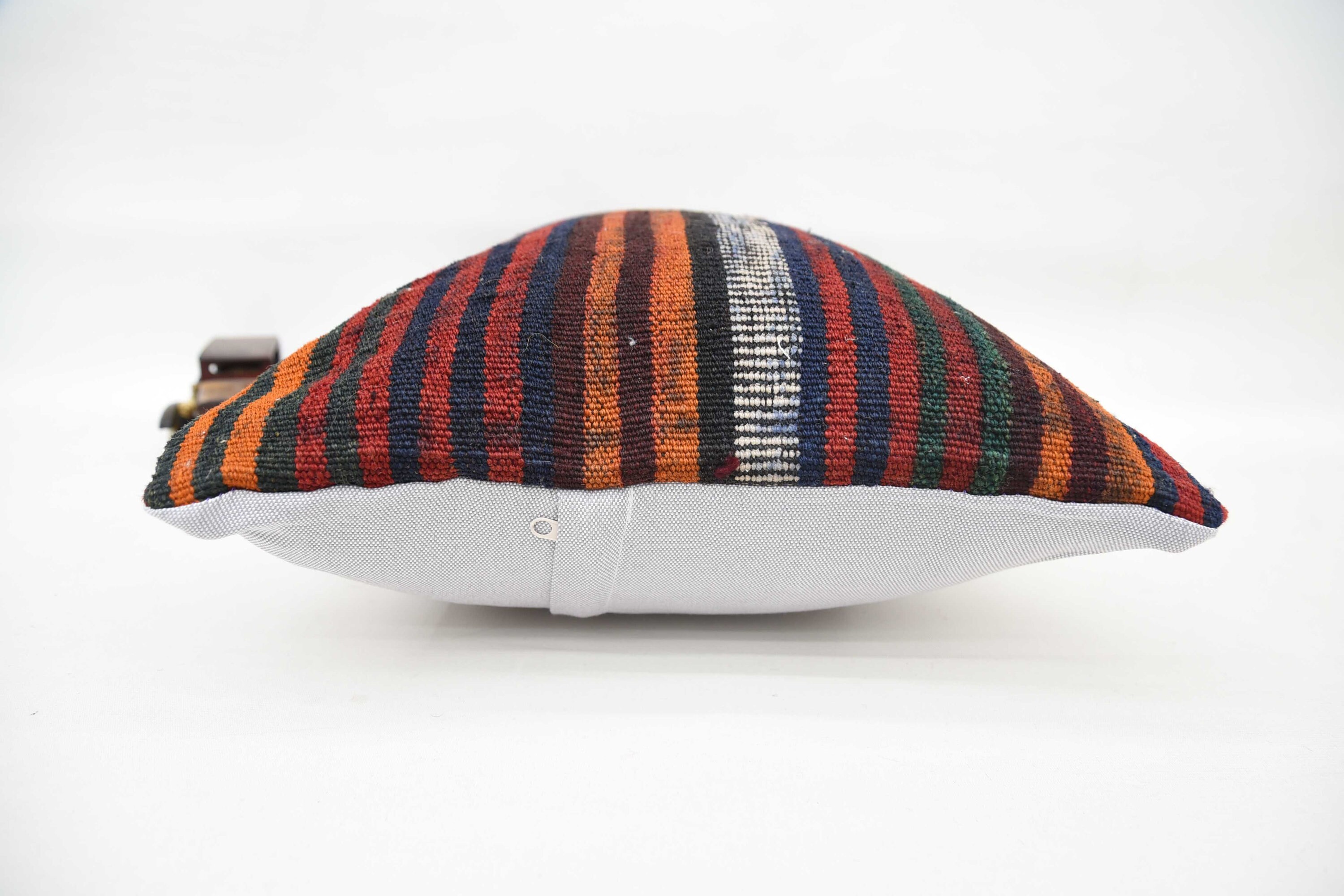 Car Pillow Cover, Oriental Pillow Sham, Kilim Cushion Sham, 16"x24" Red Pillow Cover, Vintage Kilim Pillow, Kilim Pillow