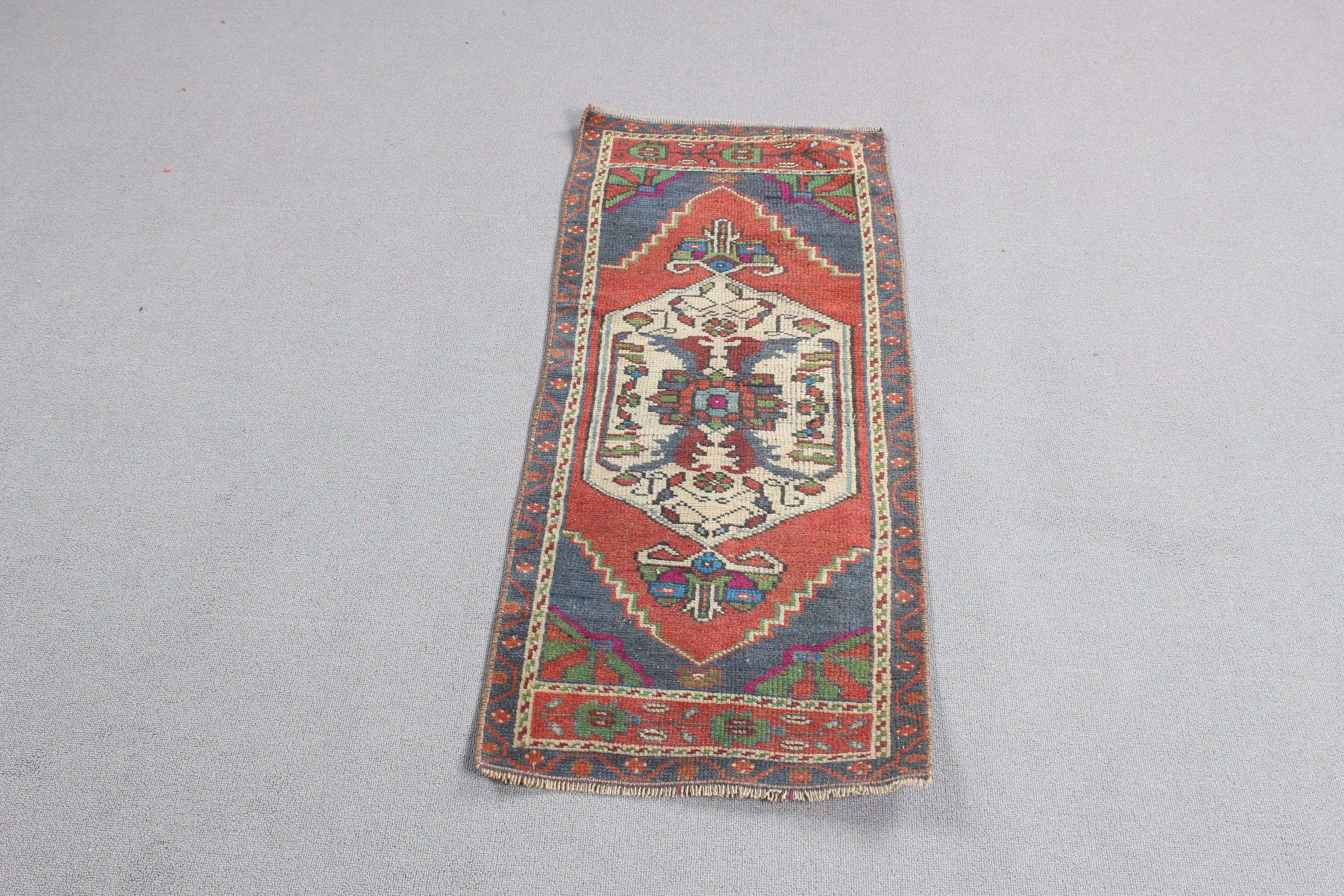 Bej Mutfak Halıları, Türk Halıları, Anadolu Halıları, Lüks Halılar, Boho Halıları, 1.5x3.6 ft Küçük Halı, Vintage Halı, Araba Paspas Halıları, Kapı Paspas Halısı