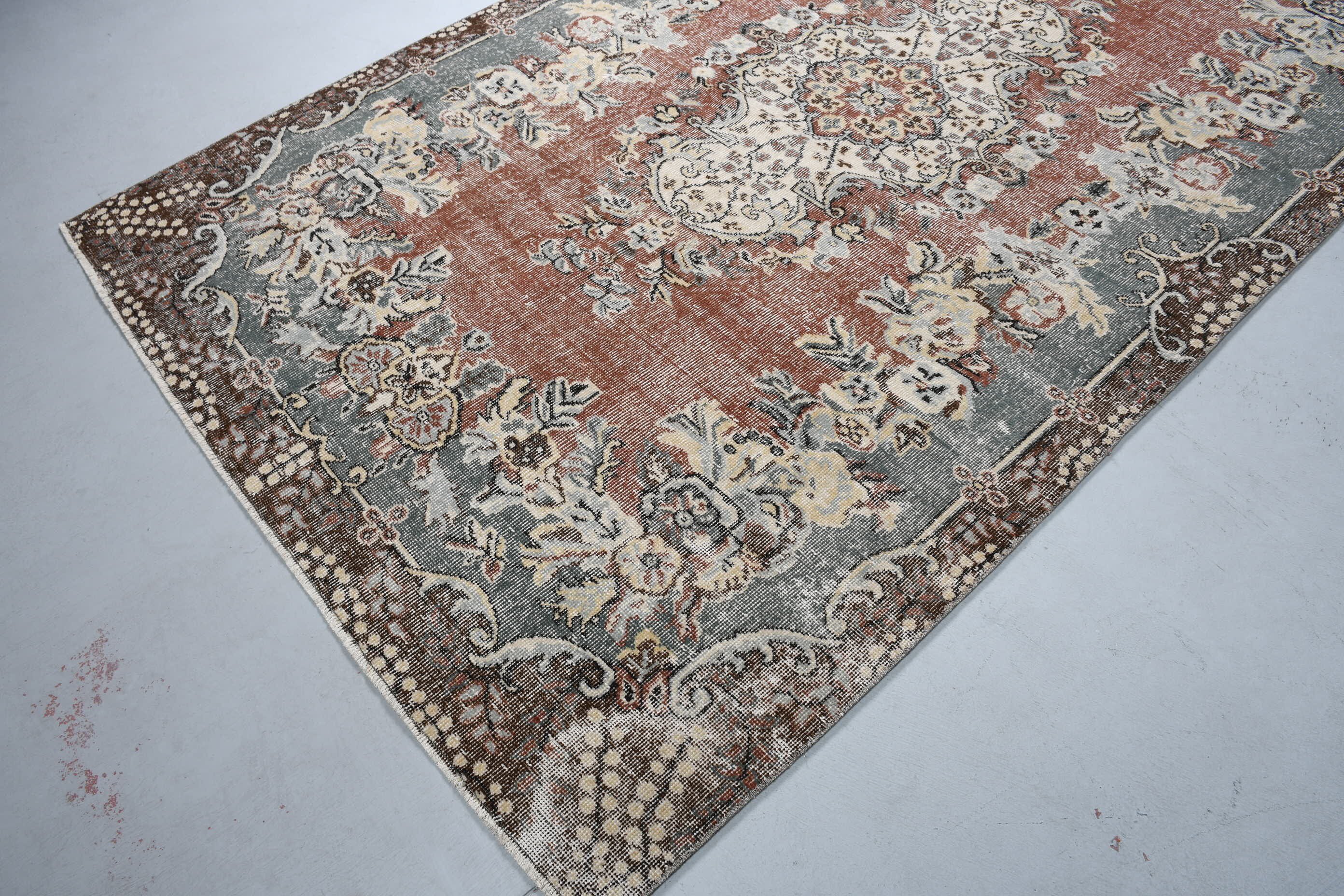 Türk Halıları, Yatak Odası Halısı, Yemek Odası Halıları, Havalı Halı, Vintage Halılar, Salon Halısı, 5.6x9.3 ft Büyük Halı, Kırmızı Mutfak Halıları, Salon Halıları