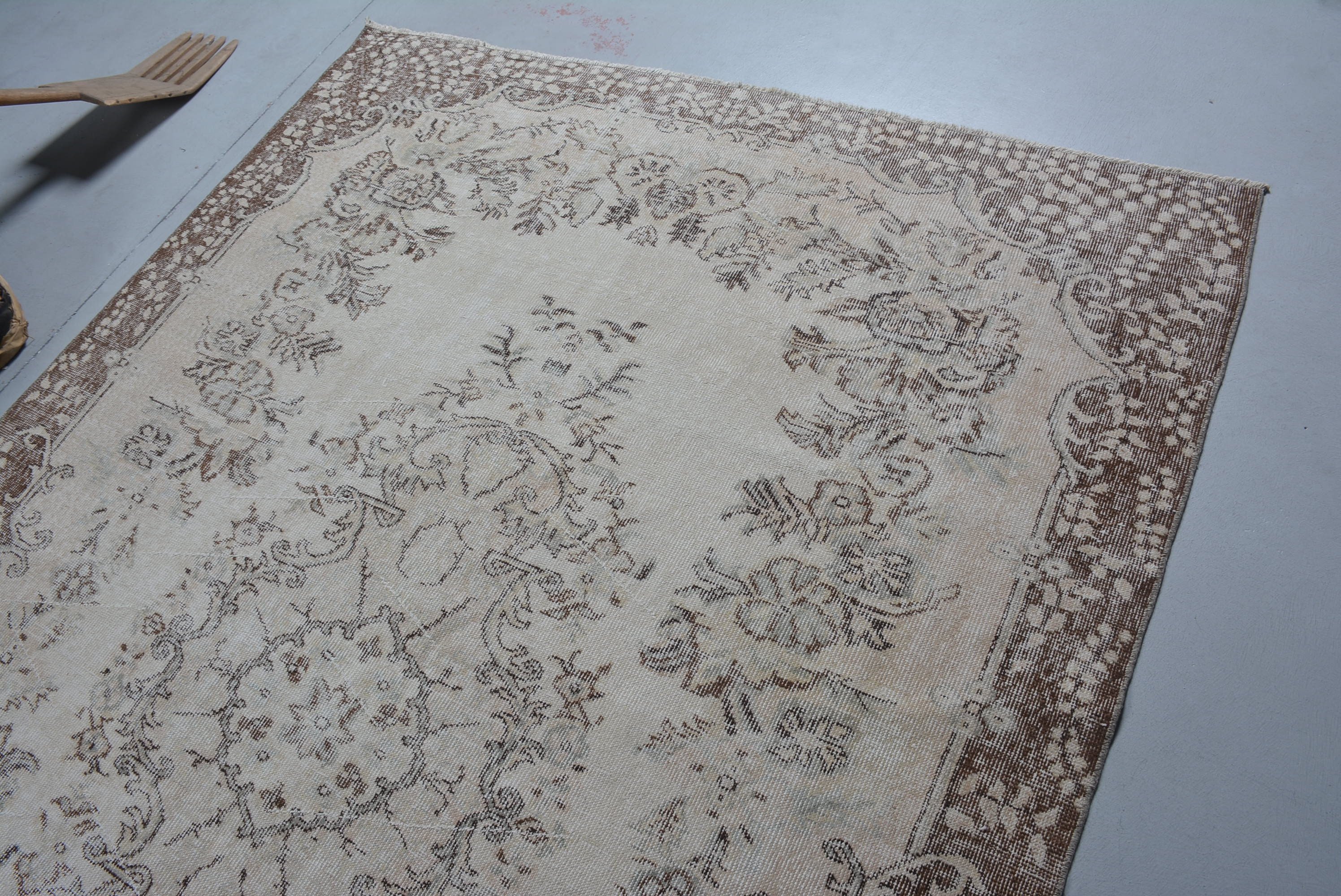 Living Room Rug, Anatolian Rug, Rugs for Living Room, 6.1x8.8 ft Large Rug, Vintage Rug, Large Wool Rug Rugs, Turkish Rug, Bedroom Rug