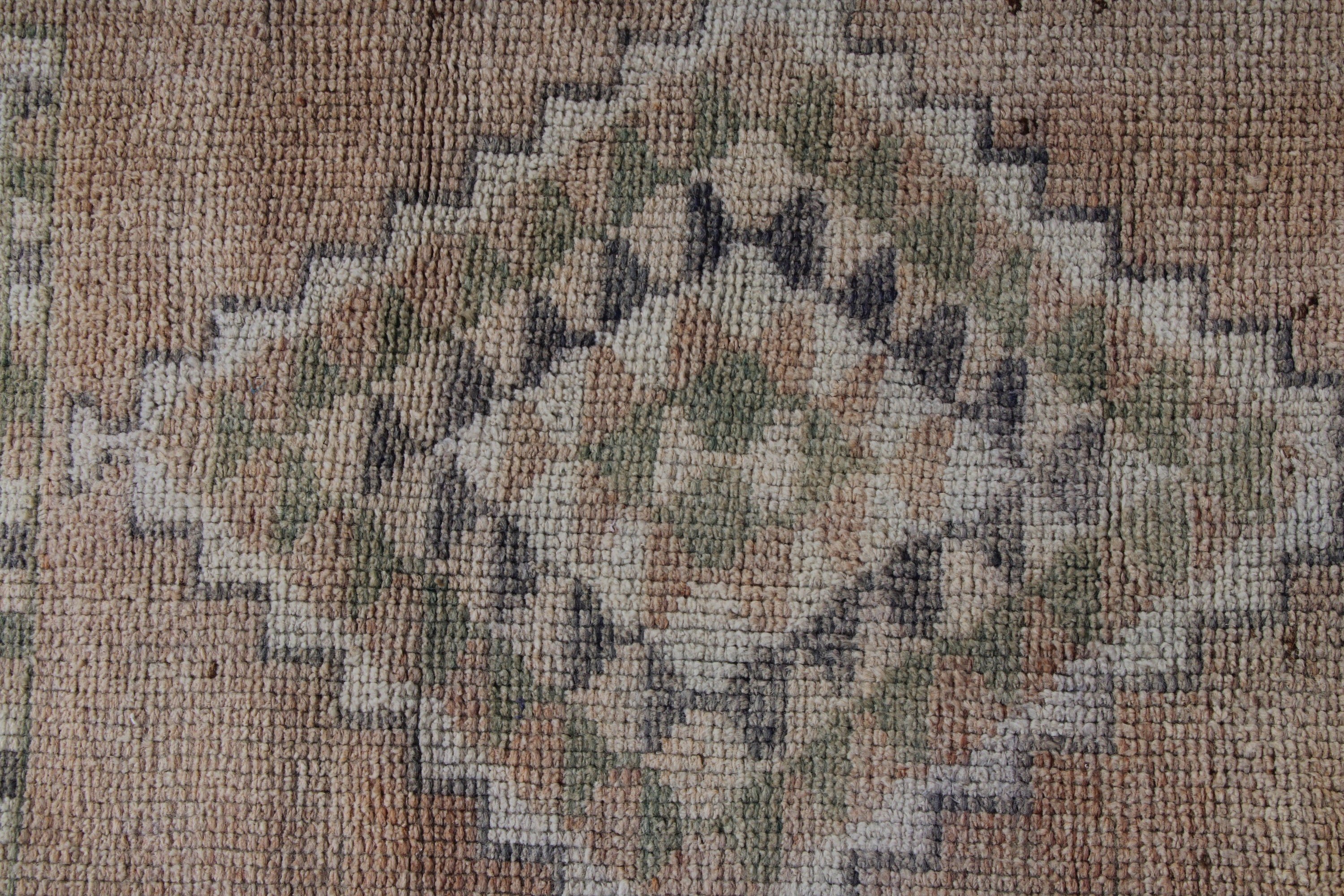 Kahverengi Nötr Halı, Vintage Halı, Koridor Halısı, Türk Halısı, 2,5x11,3 ft Runner Halıları, Ev Dekorasyonu Halıları, Mutfak Halıları, Fas Halıları, Aztek Halısı