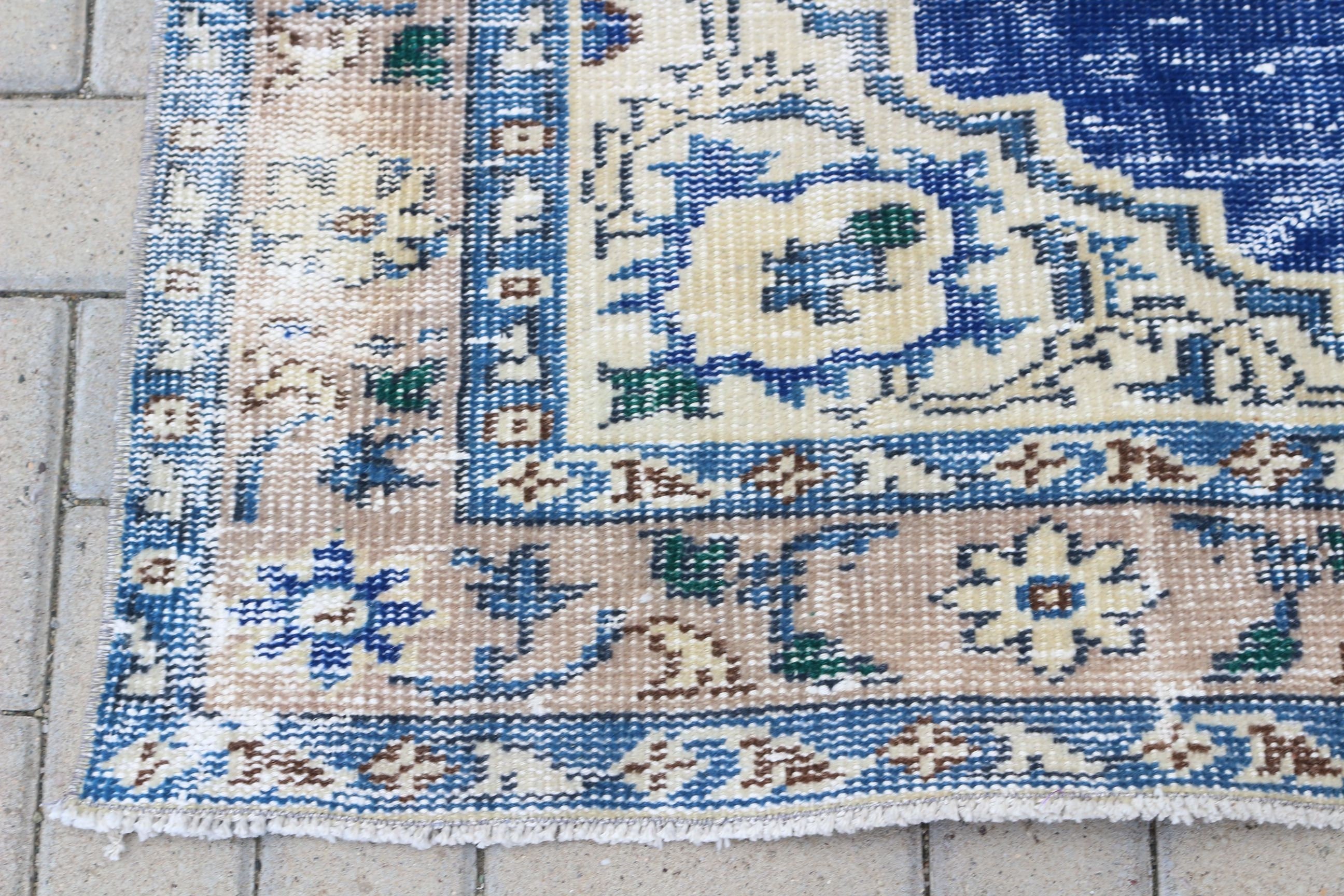 Anadolu Halıları, Mutfak Halısı, Türk Halısı, Yemek Odası Halısı, Vintage Halı, 4.7x8.6 ft Büyük Halı, Yatak Odası Halısı, Bej Fas Halıları, Yurt Halıları