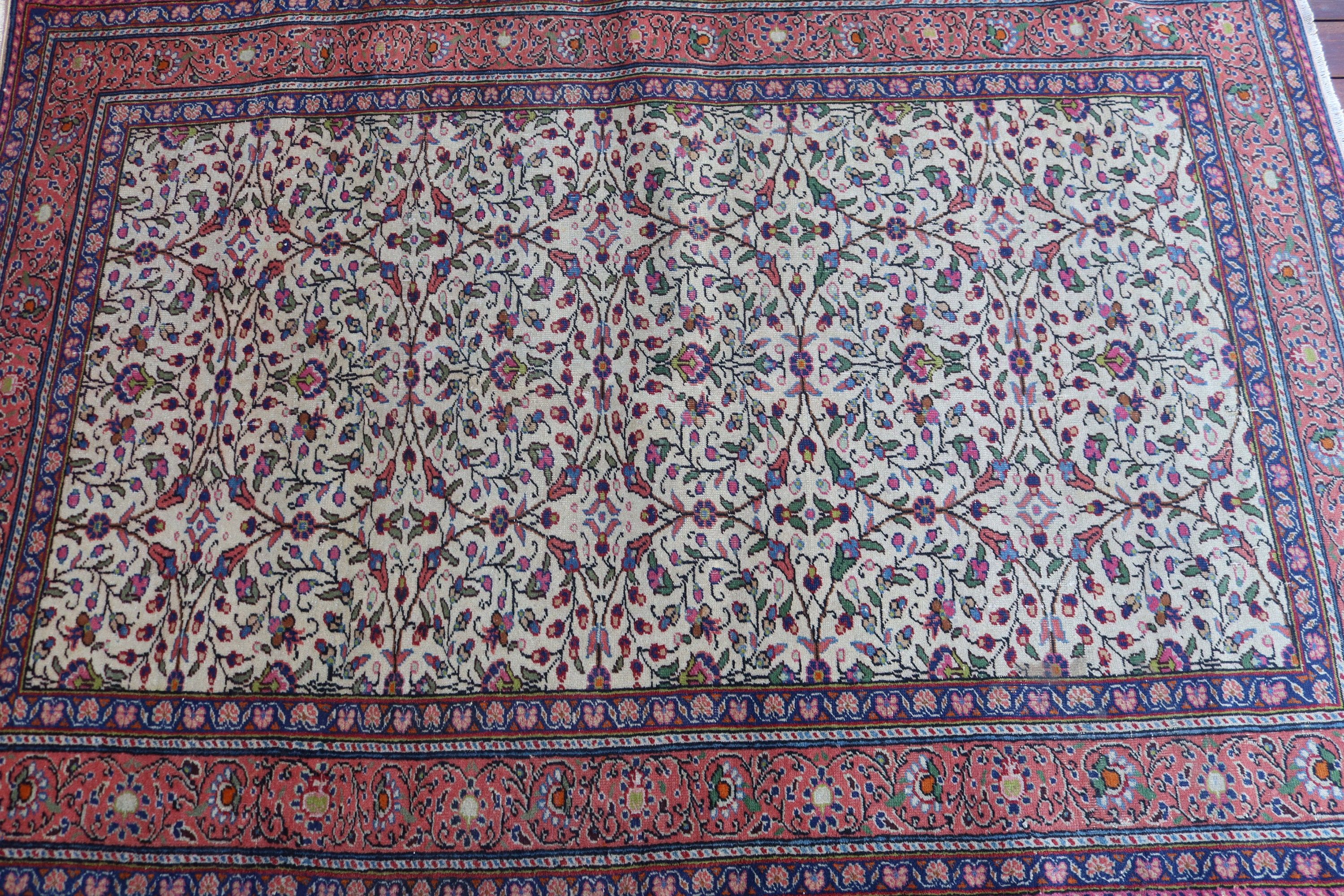 Boho Halıları, 3,9x5,6 ft Aksan Halısı, Vintage Vurgulu Halılar, Giriş Halıları, Bej Düz Dokuma Halı, Yatak Odası Halısı, Vintage Halı, Türk Halısı