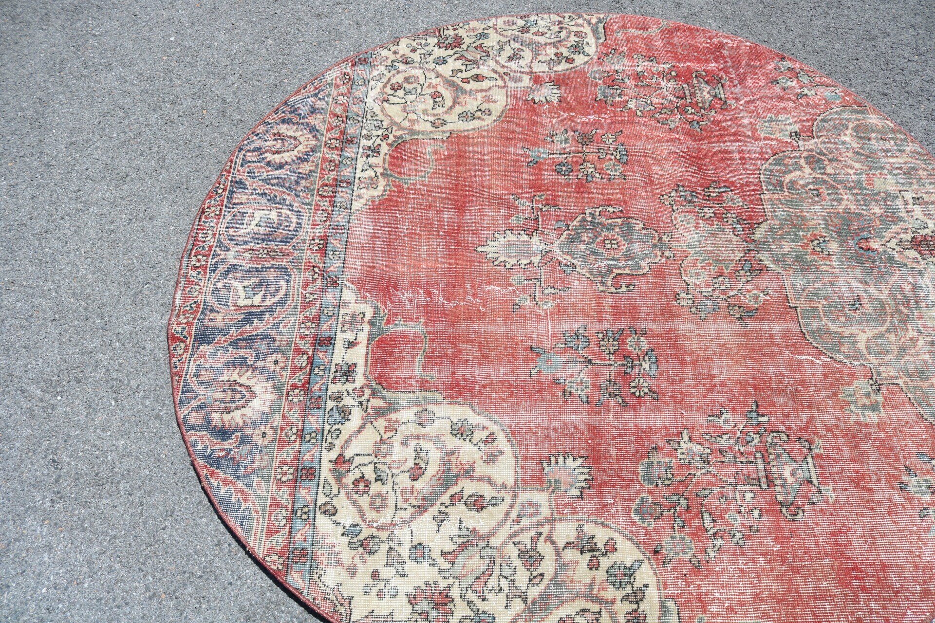 Turkish Rug, Nursery Rugs, 5.5x5.6 ft Area Rugs, Vintage Decor Rugs, Rugs for Nursery, Bedroom Rug, Indoor Rug, Vintage Rug, Colorful Rug