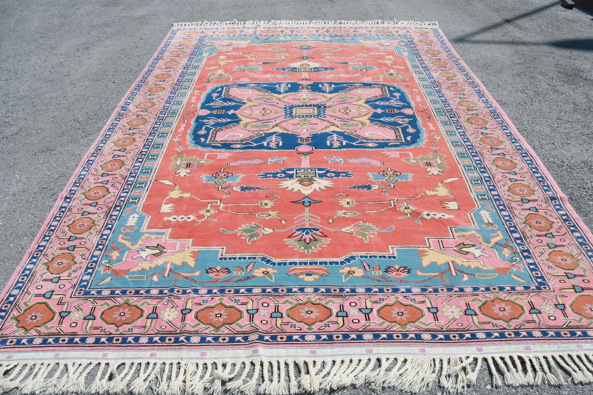 Living Room Rug, Antique Rug, Dorm Rug, Pale Rug, Vintage Rugs, Turkish Rug, 7.9x11.7 ft Oversize Rug, Rugs for Salon, Cool Rug, Saloon Rug