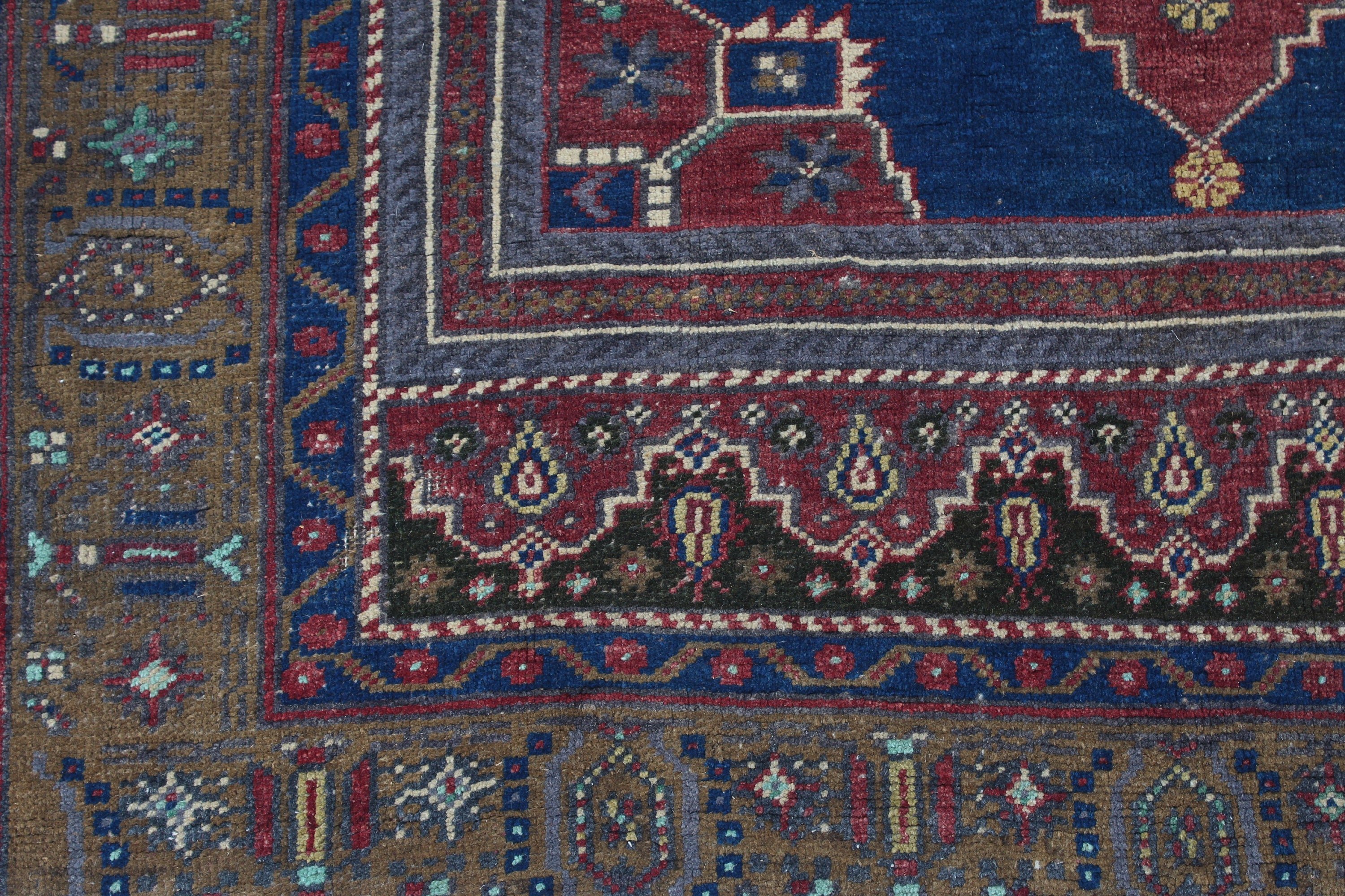 Boho Accent Halılar, 3,8x6,2 ft Accent Halılar, Türk Halısı, Türkiye Halısı, El Dokuma Halı, Düz Dokuma Halılar, Kırmızı Oryantal Halı, Giriş Halıları, Vintage Halı