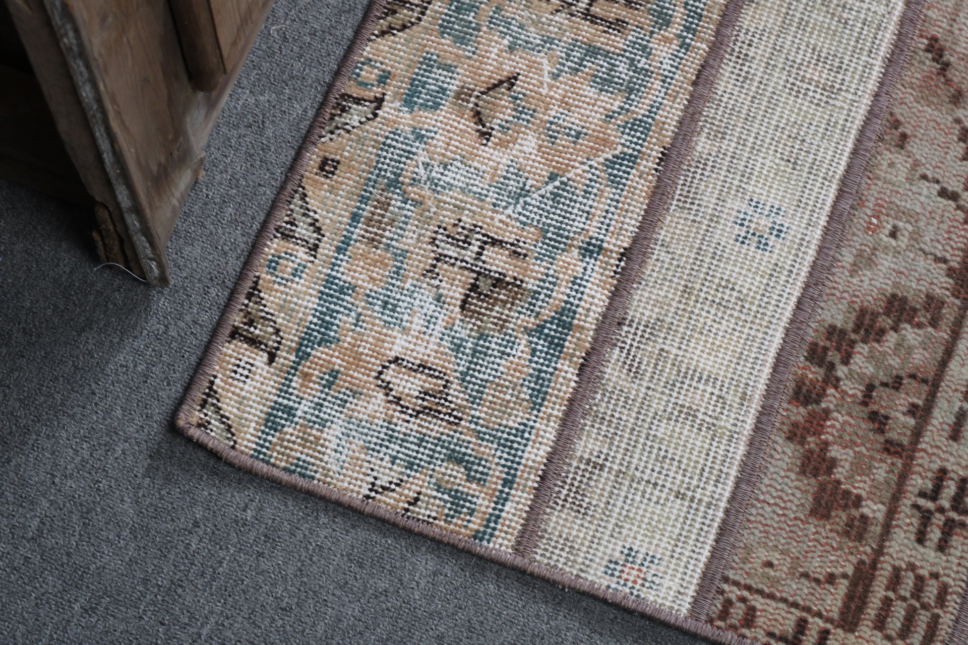 Small Area Rugs, Decorative Rug, Car Mat Rugs, Vintage Rug, Bedroom Rugs, Beige Boho Rug, Turkish Rug, 2.2x3.2 ft Small Rug, Oriental Rug