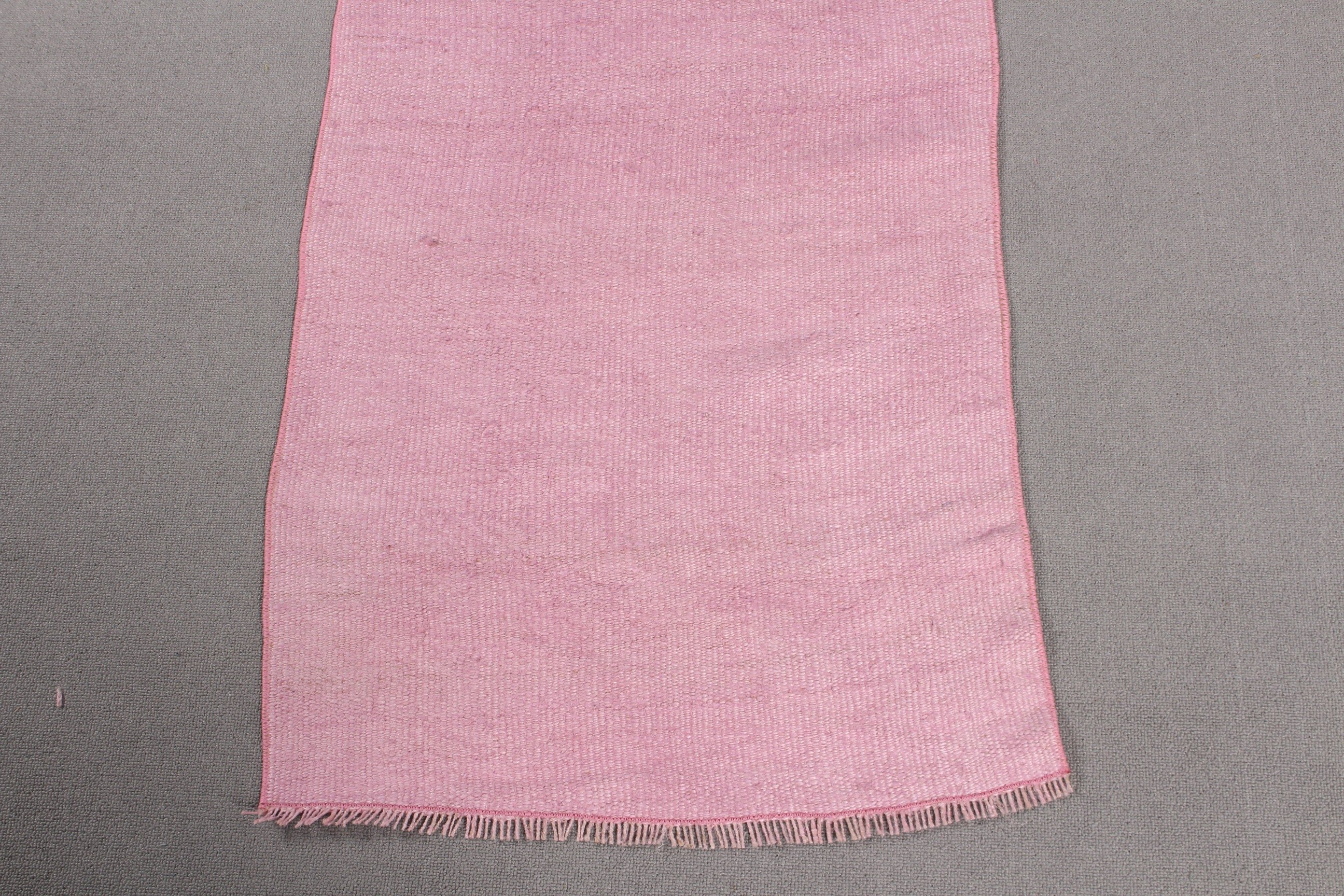 Türk Halısı, Oushak Halısı, Yer Halısı, Eski Halılar, 2x12 ft Runner Halısı, Pembe Oryantal Halı, Sessiz Halı, Merdiven Halısı, Mutfak Halıları, Vintage Halı