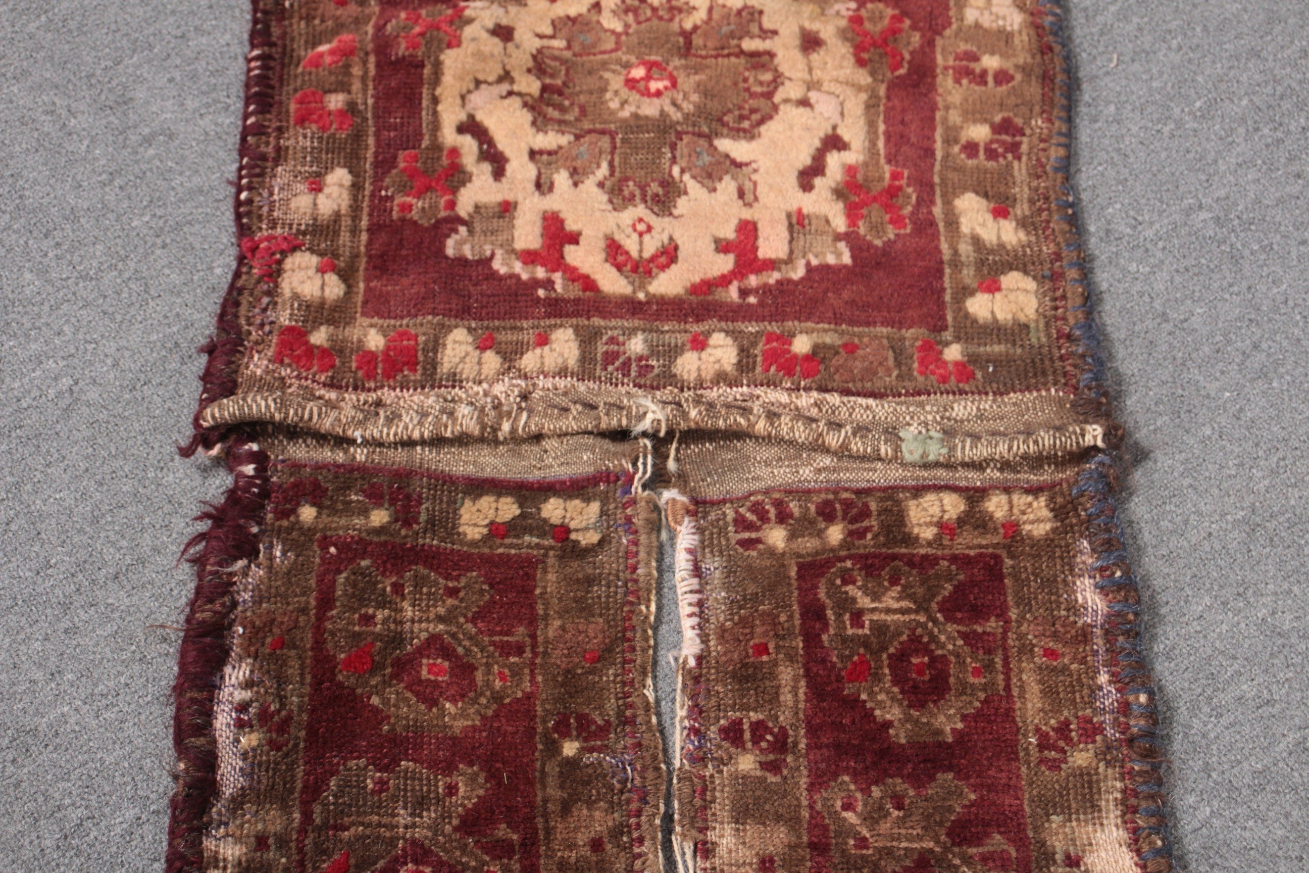 Vintage Halılar, Yatak Odası Halısı, Mor Ev Dekorasyonu Halıları, Mutfak Halıları, Çocuk Odası Halısı, Ev Dekorasyonu Halısı, Türk Halısı, 1.6x4.3 ft Küçük Halı, Türkiye Halısı