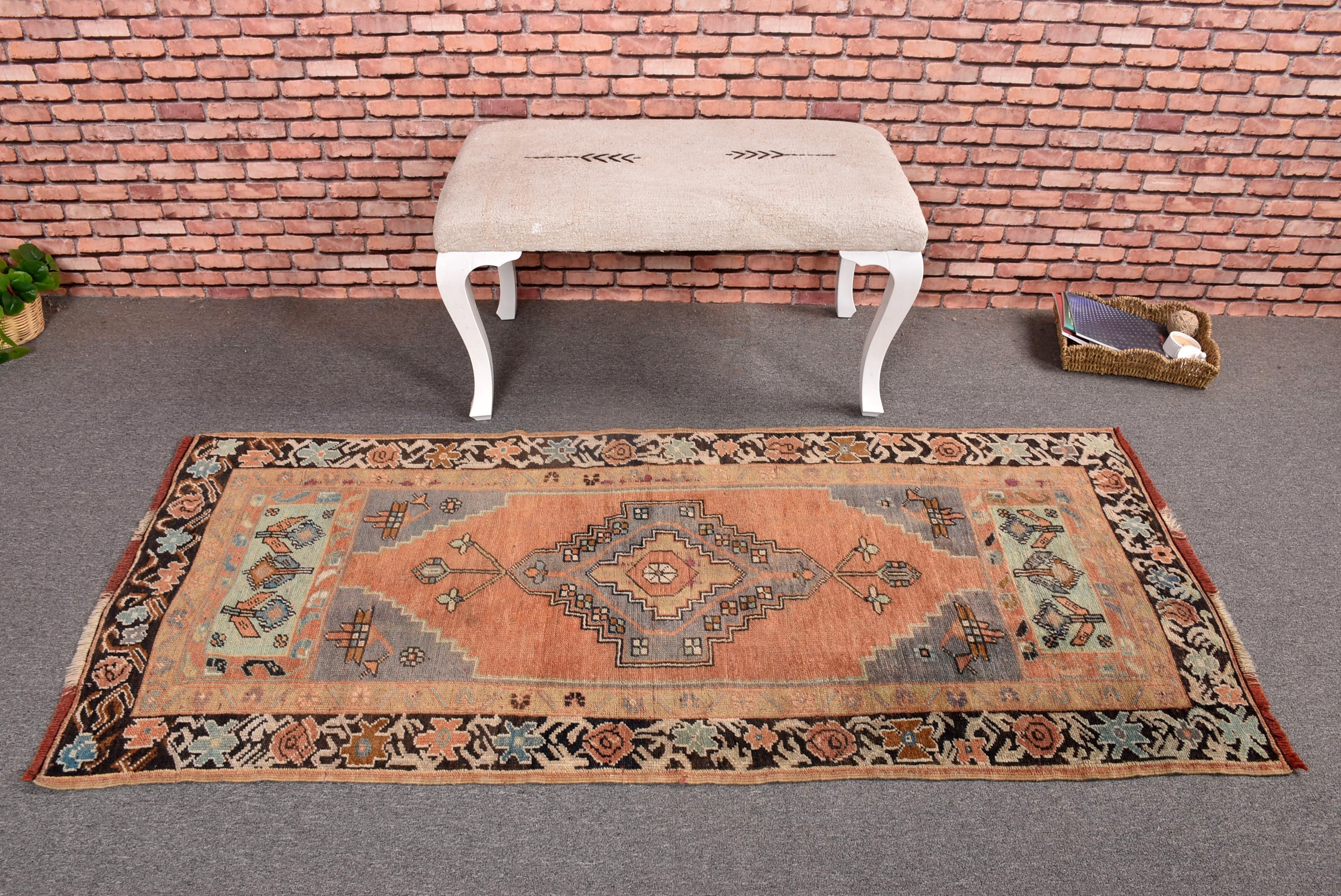 Yatak Odası Halıları, Vintage Halılar, Giriş Halıları, Turuncu Soğuk Halı, Türk Halısı, Boho Halıları, 2,8x6,2 ft Vurgulu Halılar, Nötr Halılar, Mutfak Halısı