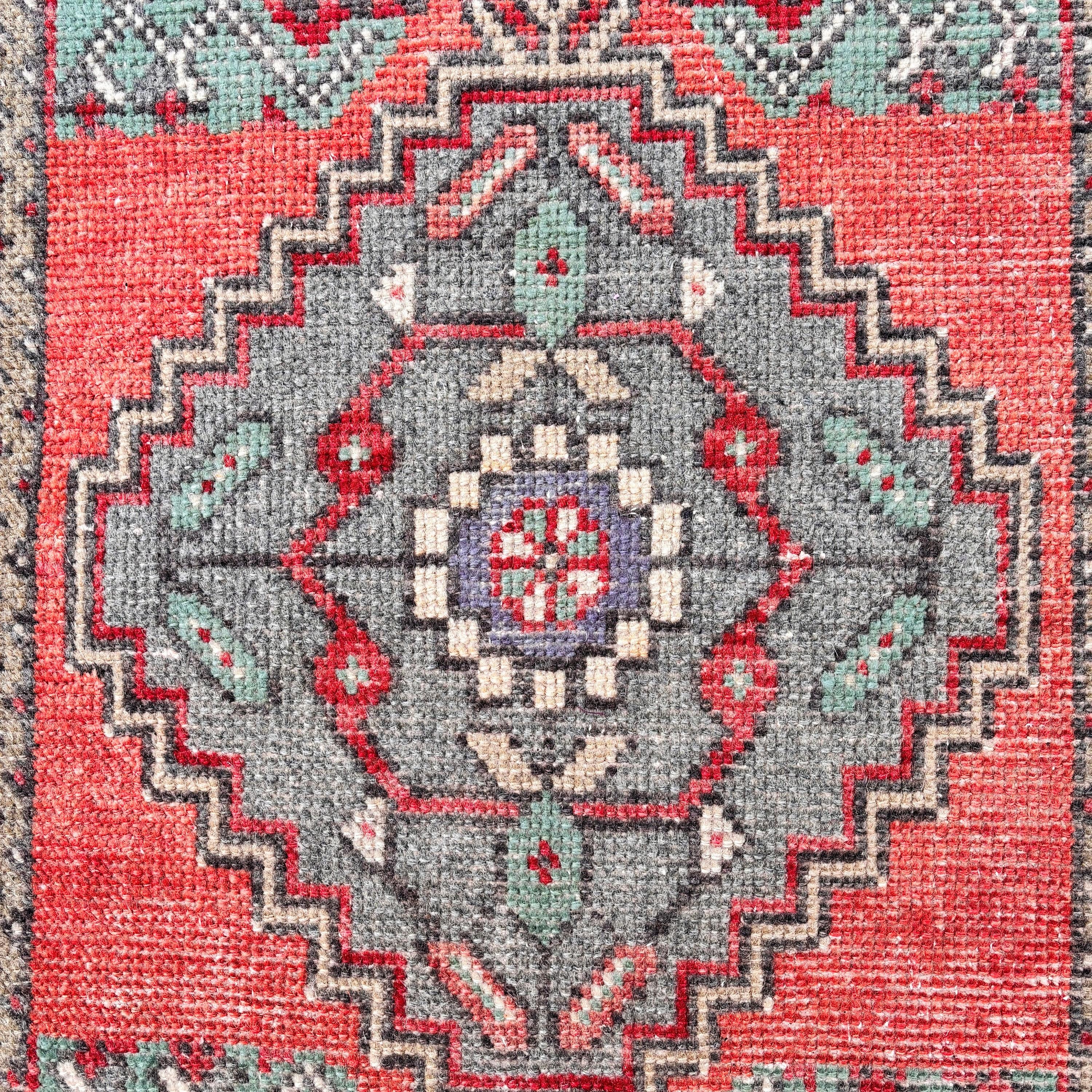 Banyo Halıları, Organik Halılar, Küçük Alan Halısı, Türk Halıları, Modern Halı, 1,6x3,2 ft Küçük Halı, Mutfak Halısı, Turuncu Soğuk Halılar, Vintage Halı