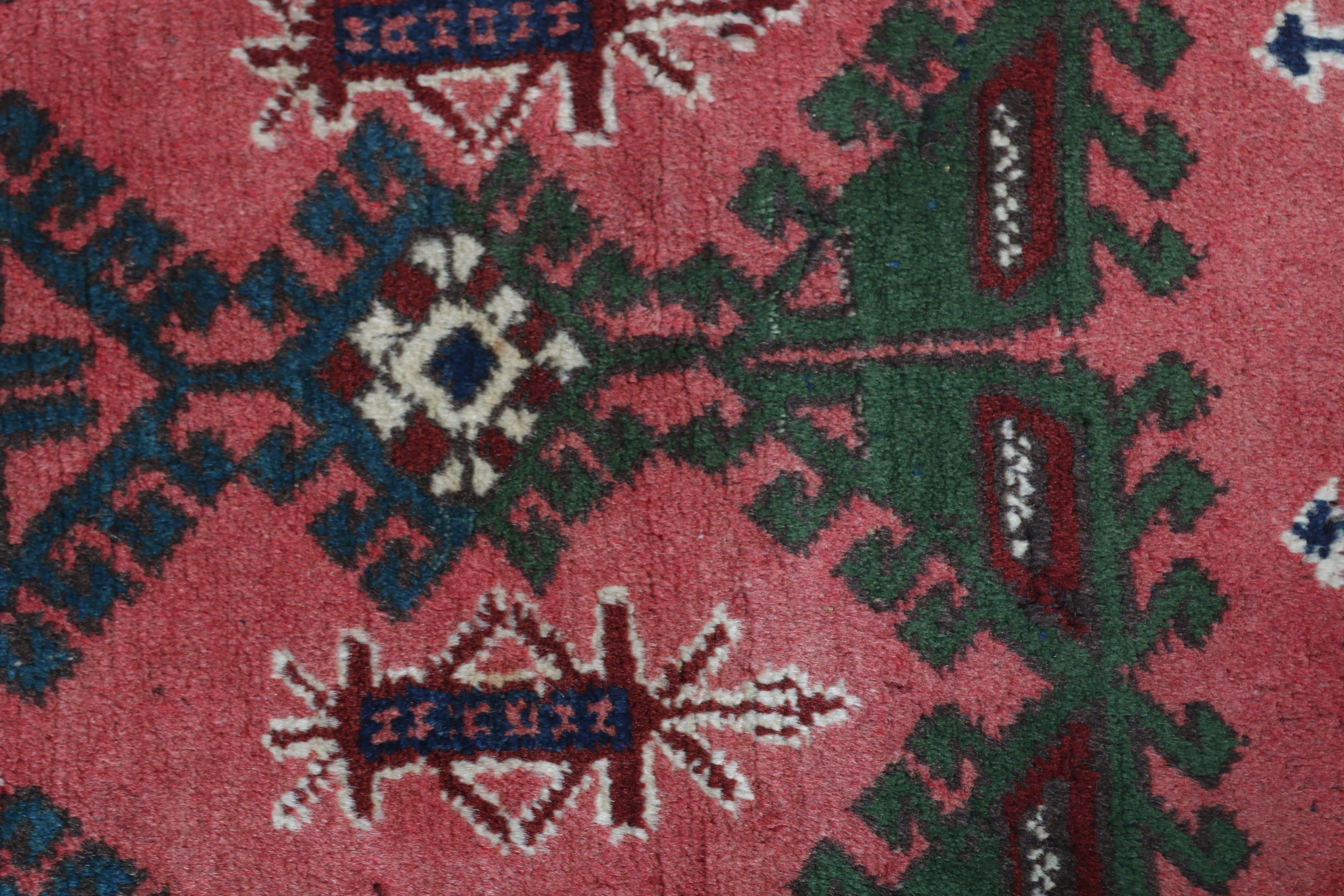 Turkish Rug, Wall Hanging Rug, Kitchen Rug, Bedroom Rug, Pink Moroccan Rug, Vintage Rug, Boho Rug, Home Decor Rugs, 1.7x2 ft Small Rug