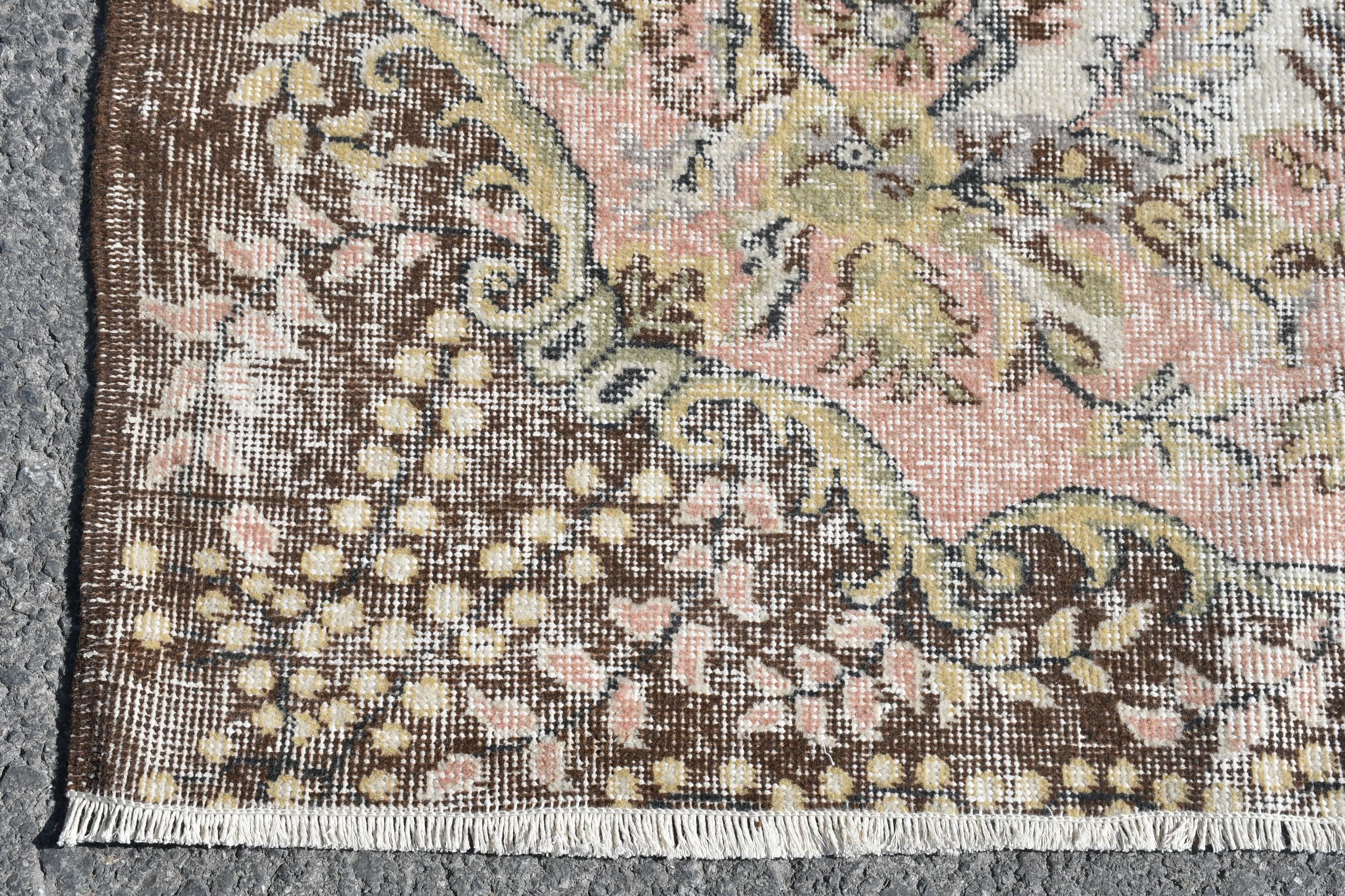 Outdoor Rug, Living Room Rugs, Art Rug, Rugs for Salon, Salon Rug, Turkish Rug, 5.3x9.3 ft Large Rug, Vintage Rug, Colorful Rug, Oushak Rug
