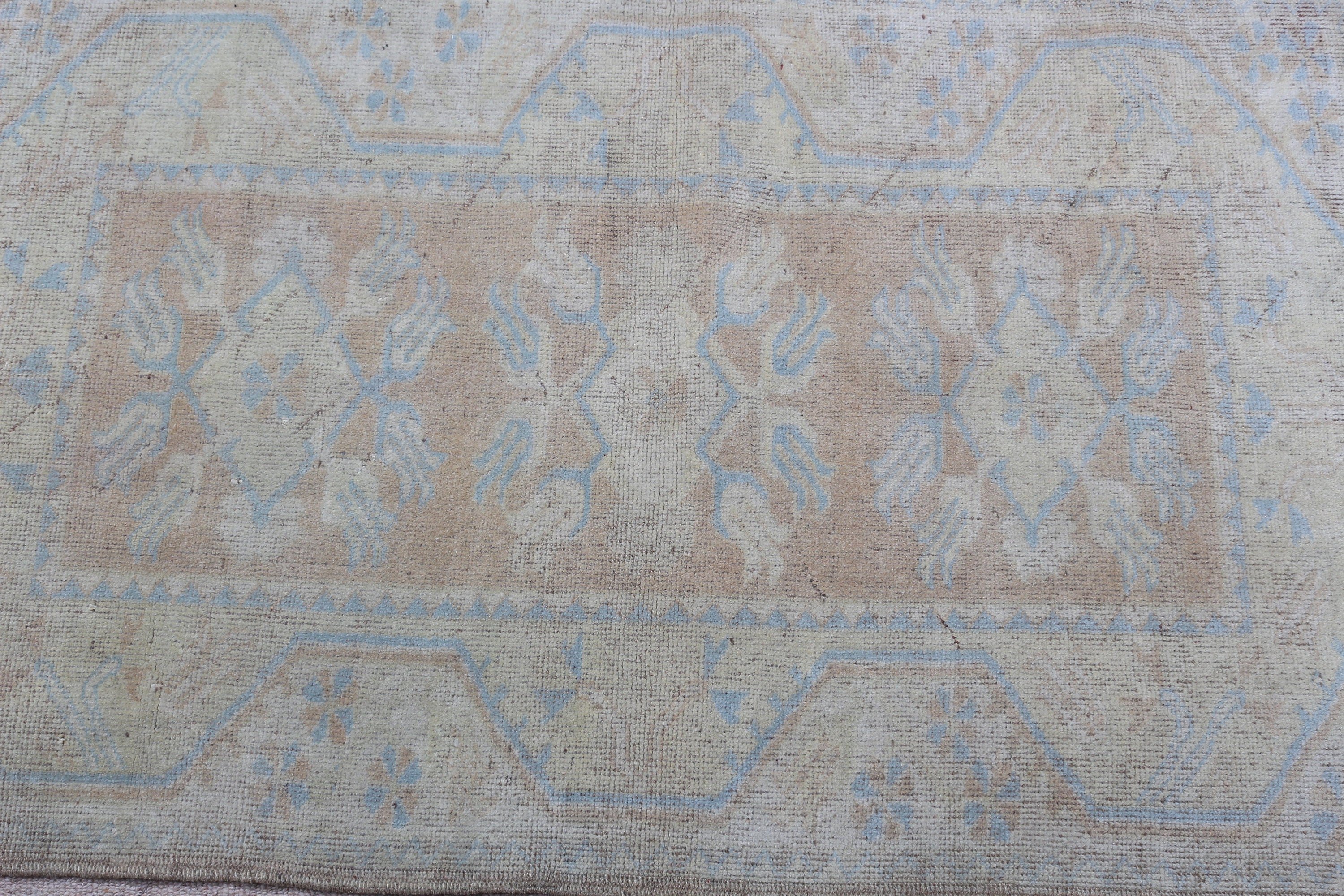 Giriş Halıları, Türk Halıları, Vintage Halı, Mutfak Halısı, Yatak Odası Halıları, Bej Anadolu Halısı, Mutfak Halıları, 2,6x4,2 ft Küçük Halılar, Havalı Halı