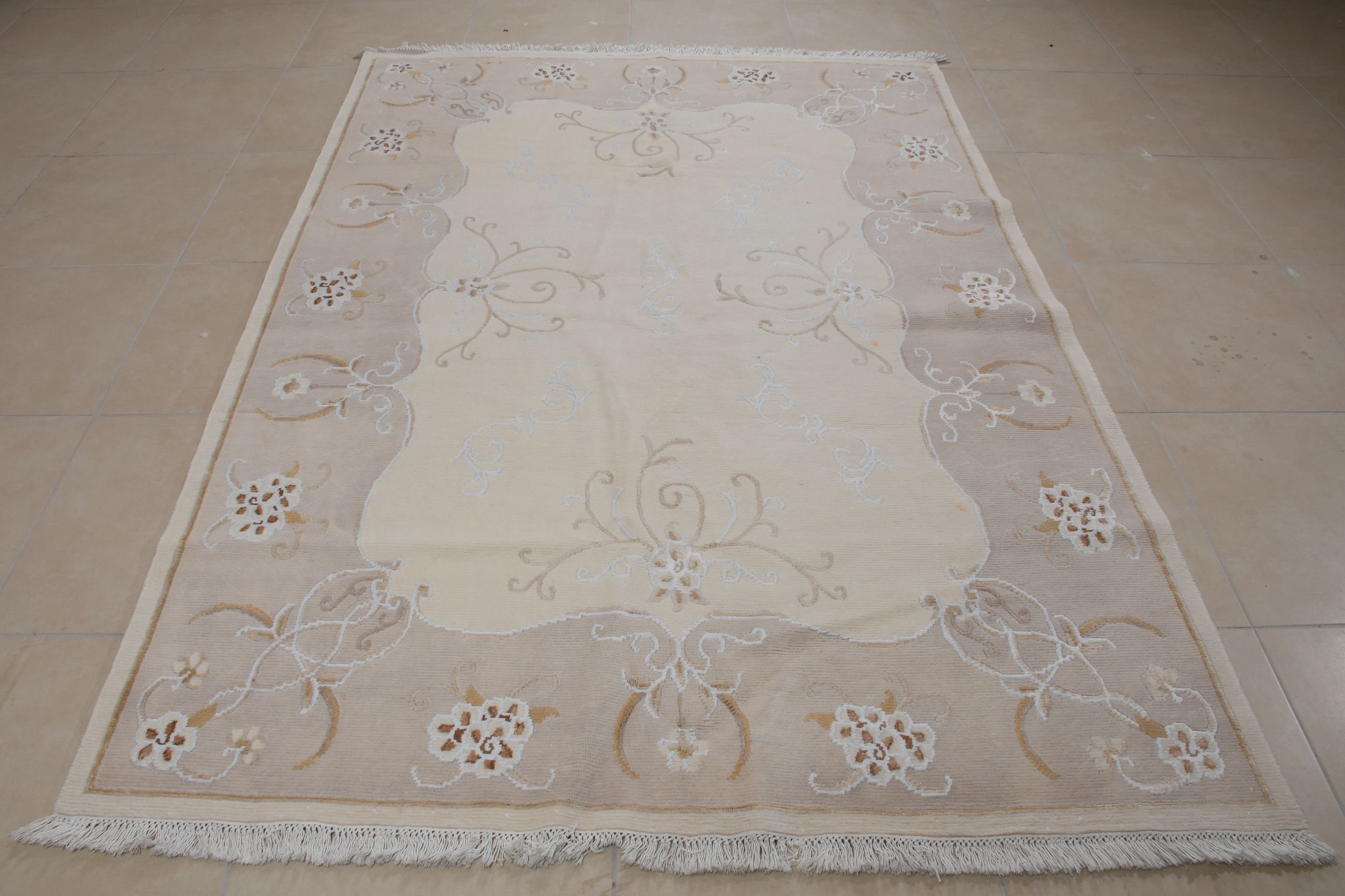 Yatak odası Halı, Oturma odası Halı, Yemek odası Halı, 169x239 cm Salon Halı, Türk Halı, Bej Uşak Halı, Anadolu Halı, Yatak odası Halı