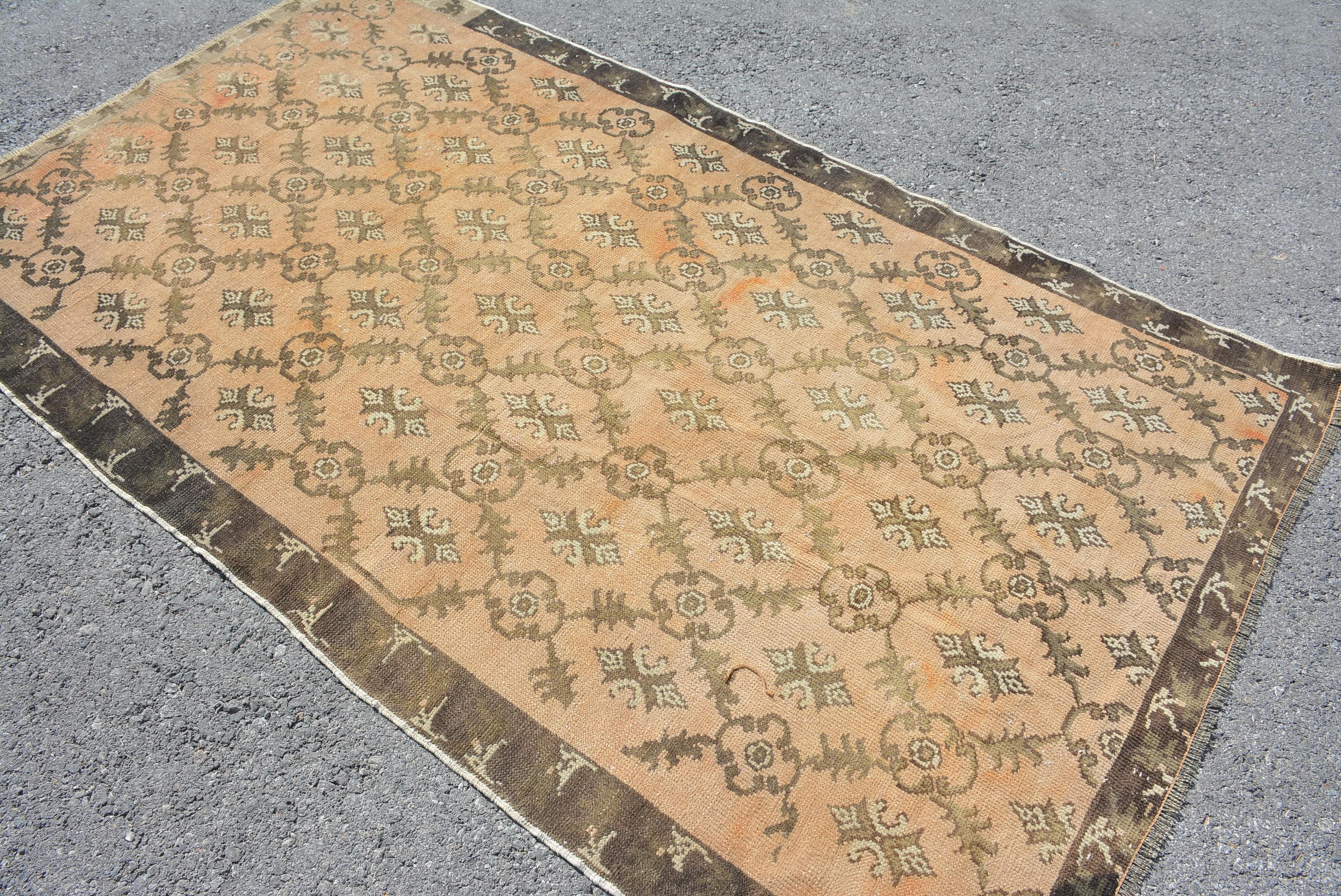 Living Room Rugs, Bedroom Rugs, 4.5x7.5 ft Area Rug, Turkish Rug, Dining Room Rug, Rugs for Dining Room, Home Decor Rug, Vintage Rug