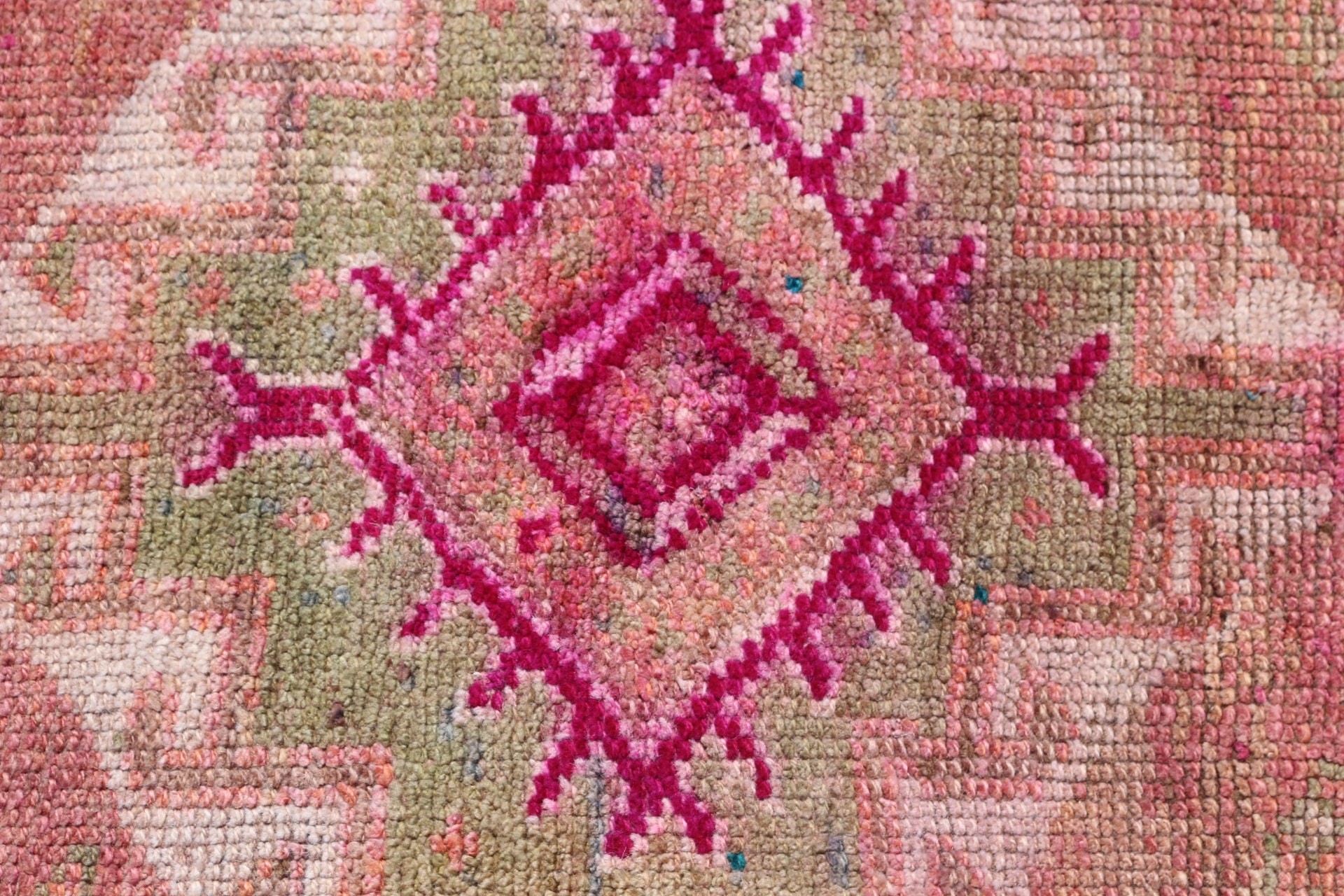 Cool Rug, Vintage Rugs, Pink Floor Rugs, Home Decor Rug, 2.8x11.1 ft Runner Rugs, Turkish Rugs, Rugs for Runner, Dorm Rugs, Hallway Rug