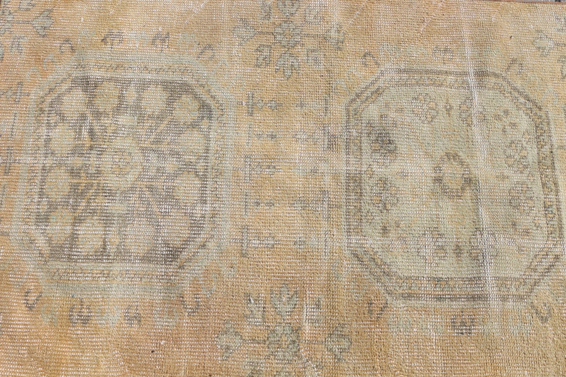 Bedroom Rug, Antique Rug, 2.9x4.2 ft Small Rug, Bathroom Rugs, Turkish Rugs, Anatolian Rugs, Brown Wool Rugs, Organic Rug, Vintage Rugs