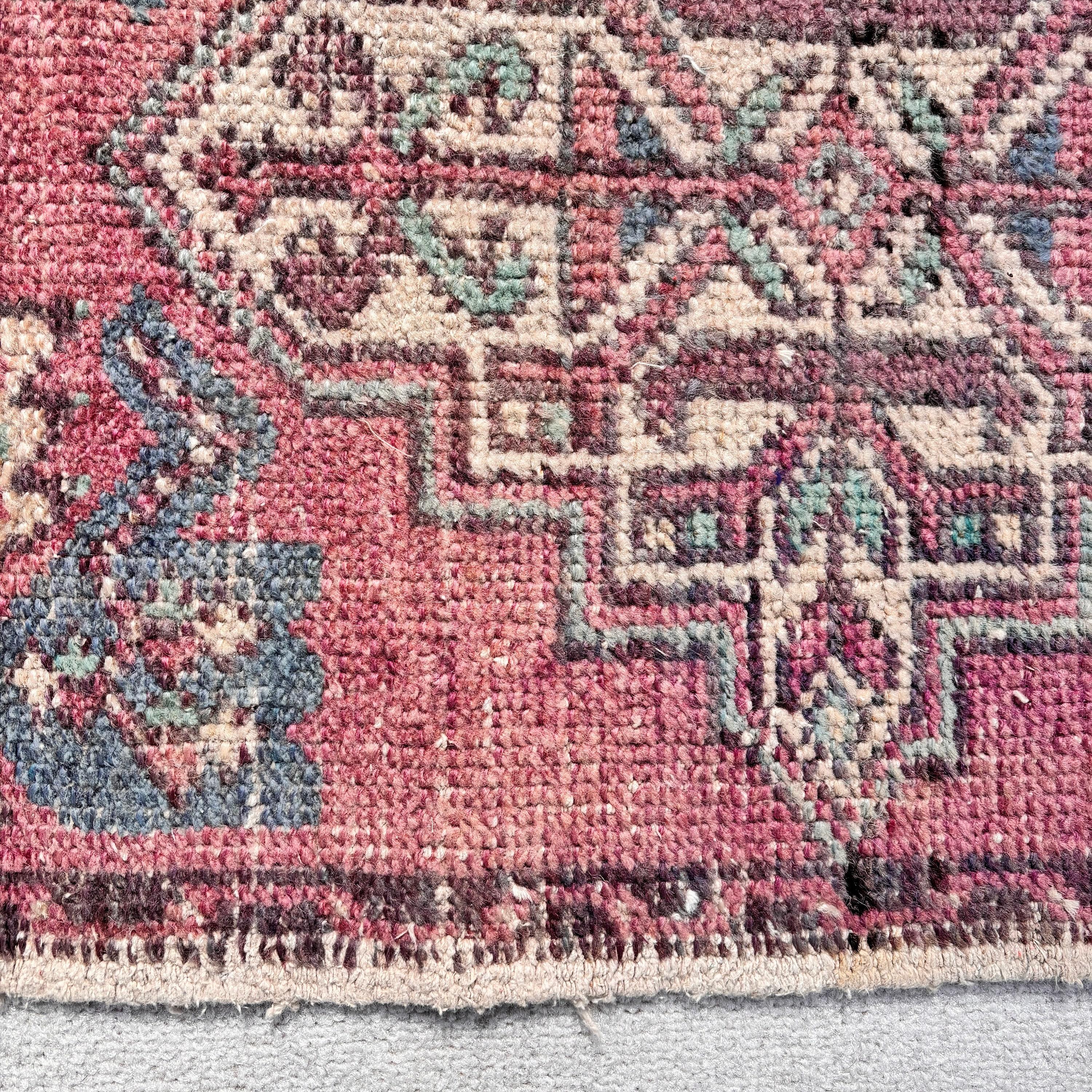 Turkish Rugs, Small Boho Rugs, Aztec Rug, 1.5x2.8 ft Small Rugs, Nursery Rug, Vintage Rugs, Modern Rugs, Kitchen Rugs, Purple Statement Rug