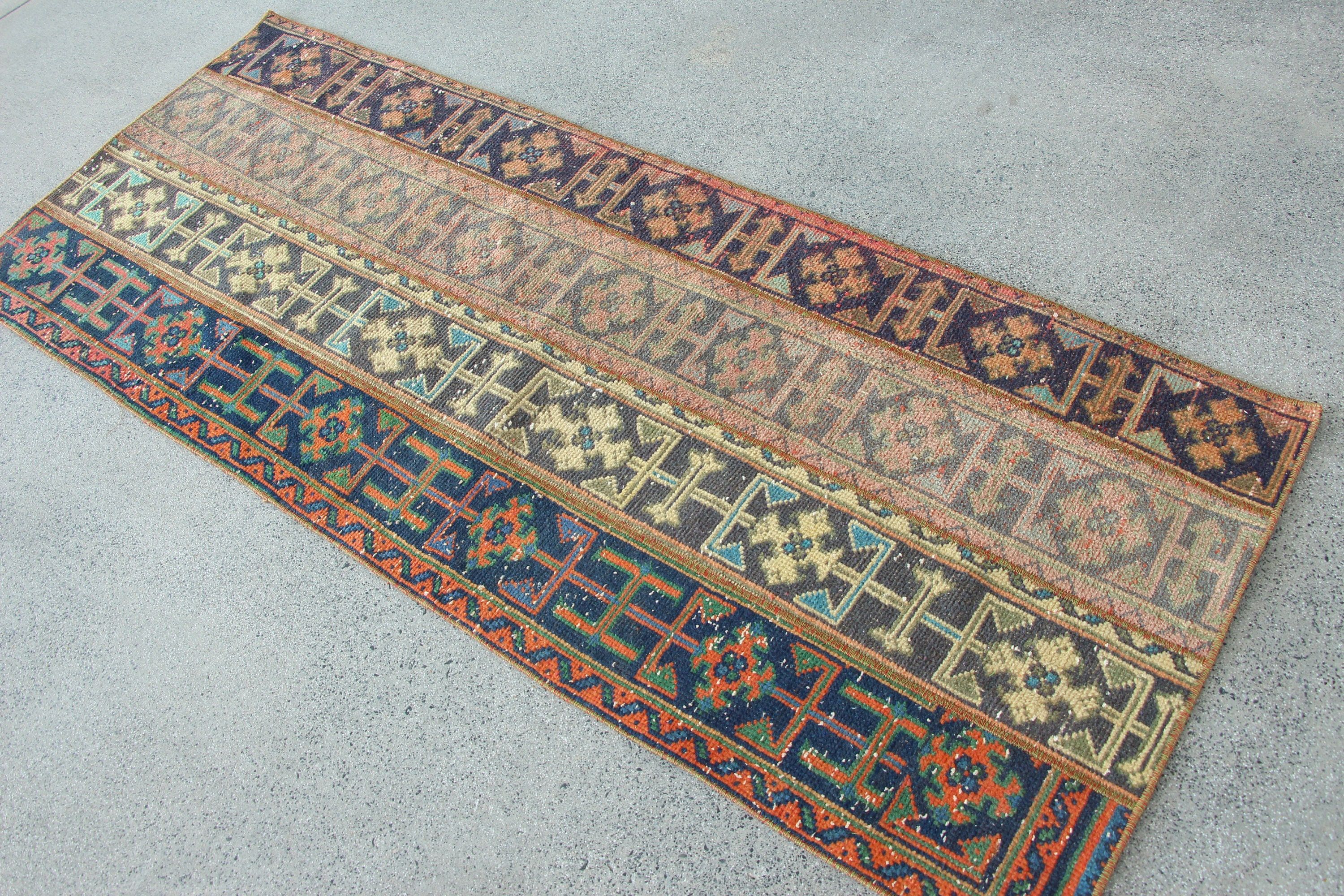 Anadolu Halısı, Vintage Halılar, Çocuk Odası Halıları, Mavi Soğuk Halılar, Giriş Halısı, Türk Halısı, 2,6x6,4 ft Accent Halı, Yer Halısı, Yatak Odası Halısı