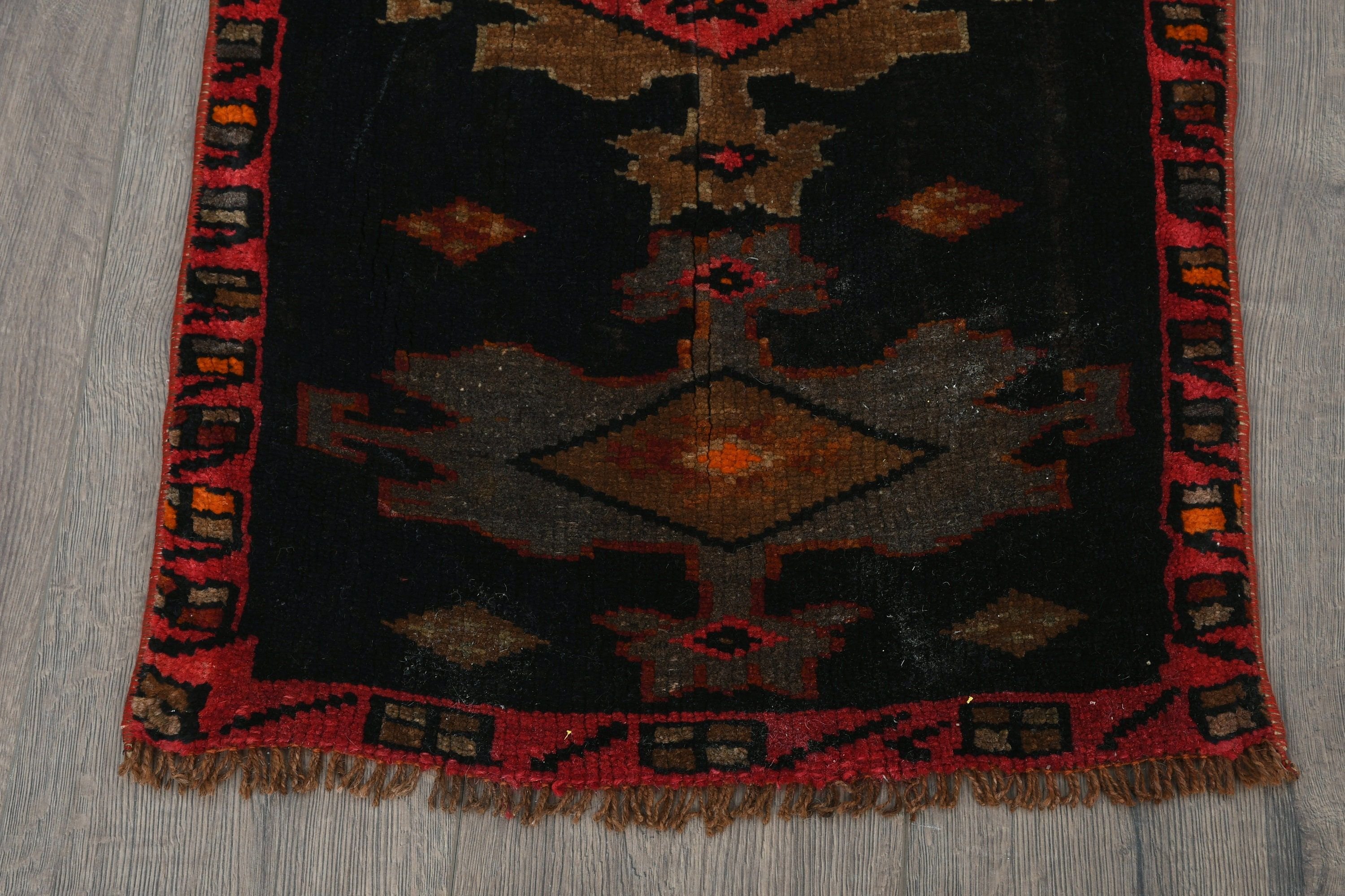 Oushak Rugs, Wall Hanging Rug, Turkish Rugs, Cute Rug, Vintage Rug, Anatolian Rug, Red Bedroom Rugs, 1.6x3.1 ft Small Rugs, Door Mat Rug