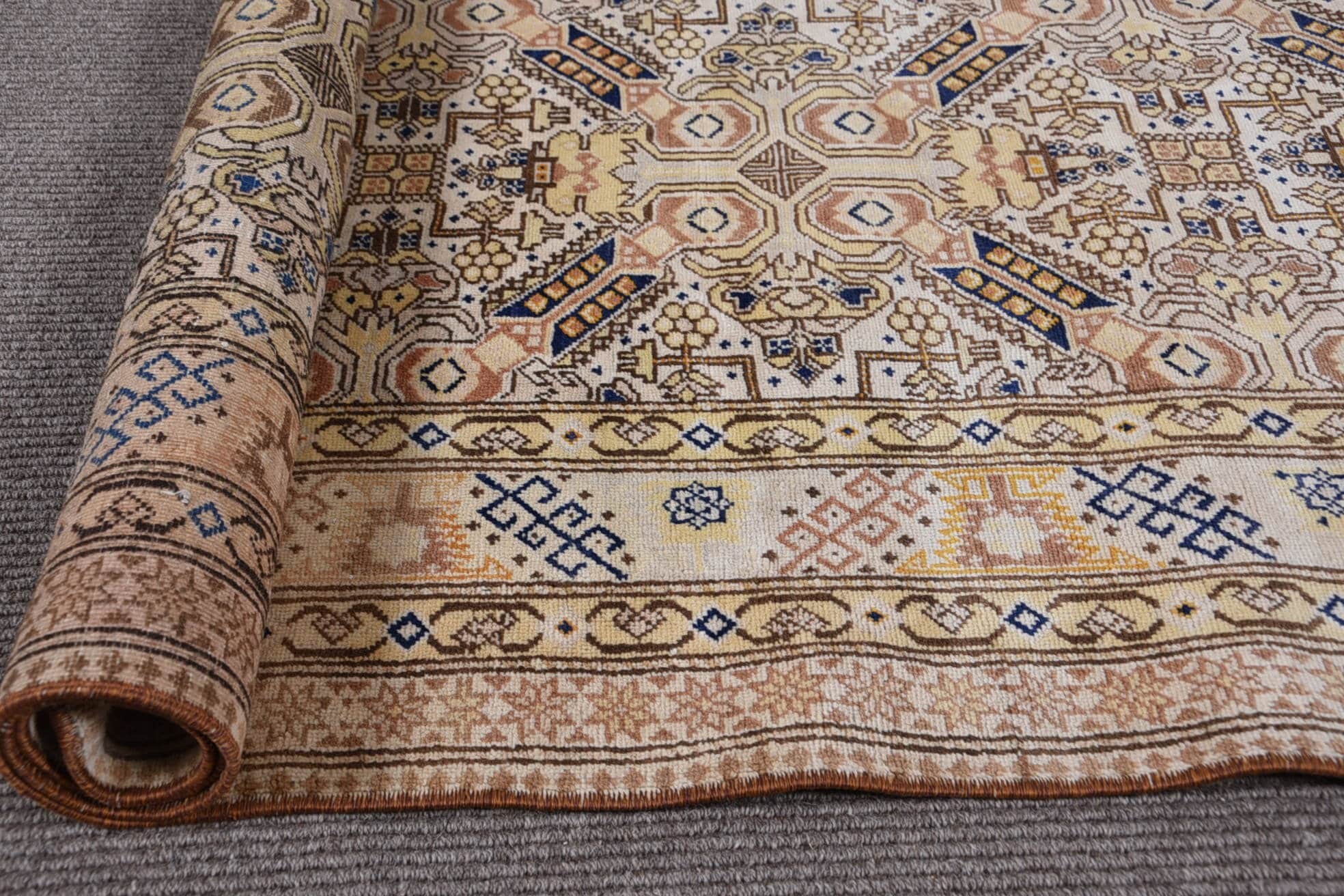 Kitchen Rug, 4.8x7.2 ft Area Rug, Turkish Rug, Rugs for Area, Vintage Rug, Dorm Rug, Turkey Rug, Oushak Rug, Indoor Rugs, Vintage Decor Rug