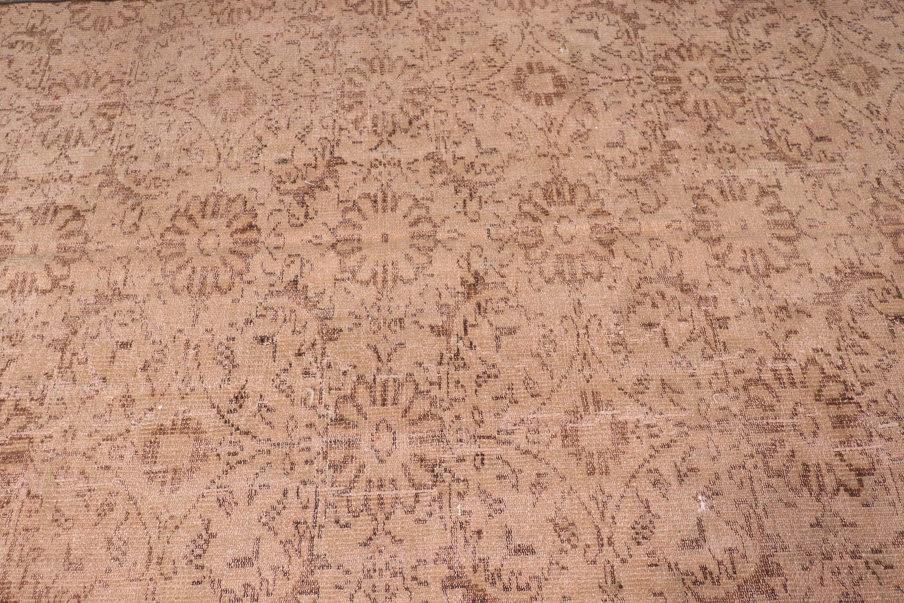 Vintage Halılar, Türk Halısı, 5.1x8.4 ft Büyük Halı, Yatak Odası Halısı, El Yapımı Halılar, Bronz Ev Dekor Halıları, Yer Halıları, Oturma Odası Halısı, Yün Halı