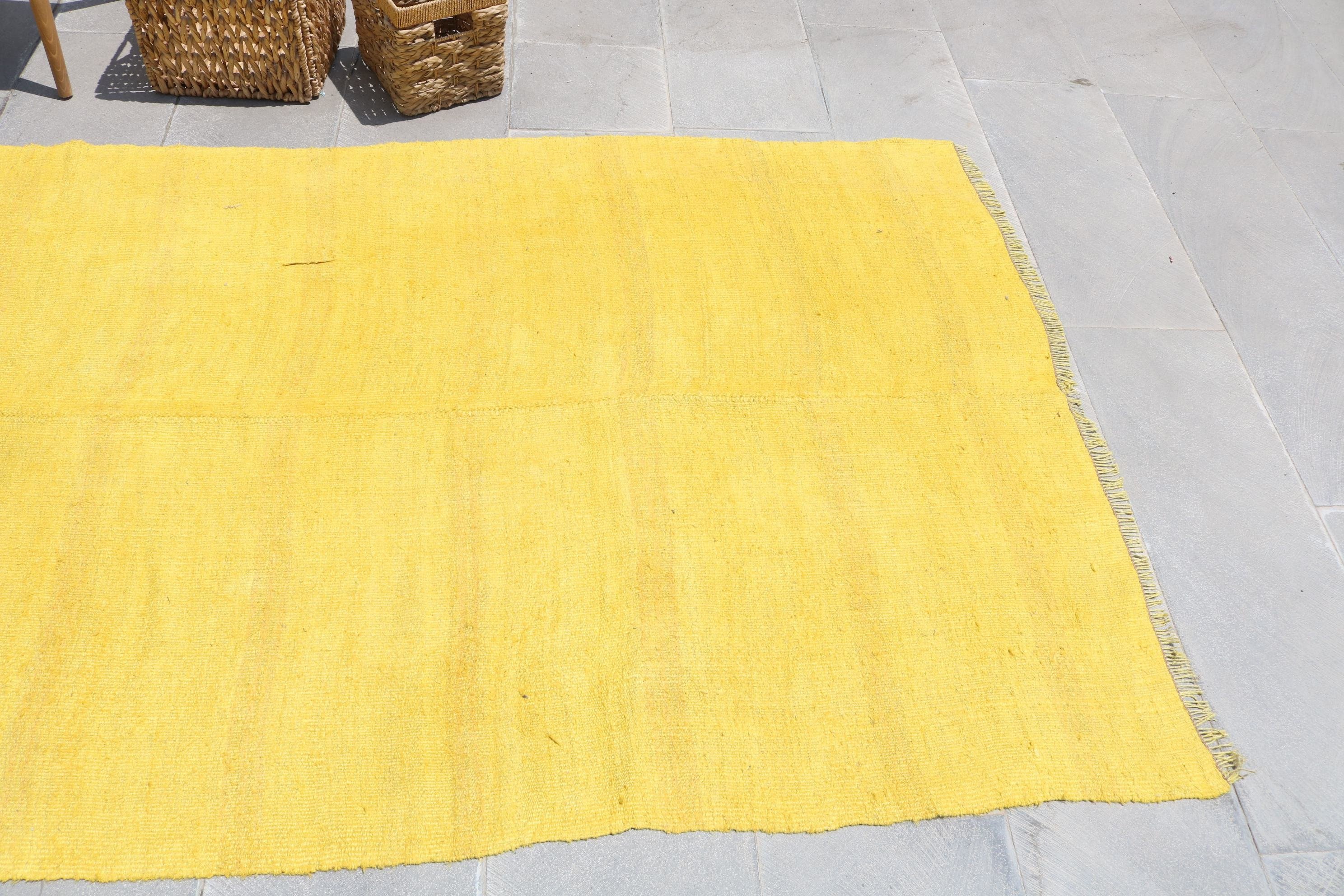 Rugs for Bedroom, 4.1x10.1 ft Large Rugs, Vintage Rugs, Wool Rug, Bedroom Rug, Turkish Rug, Living Room Rug, Colorful Rug, Distressed Rug