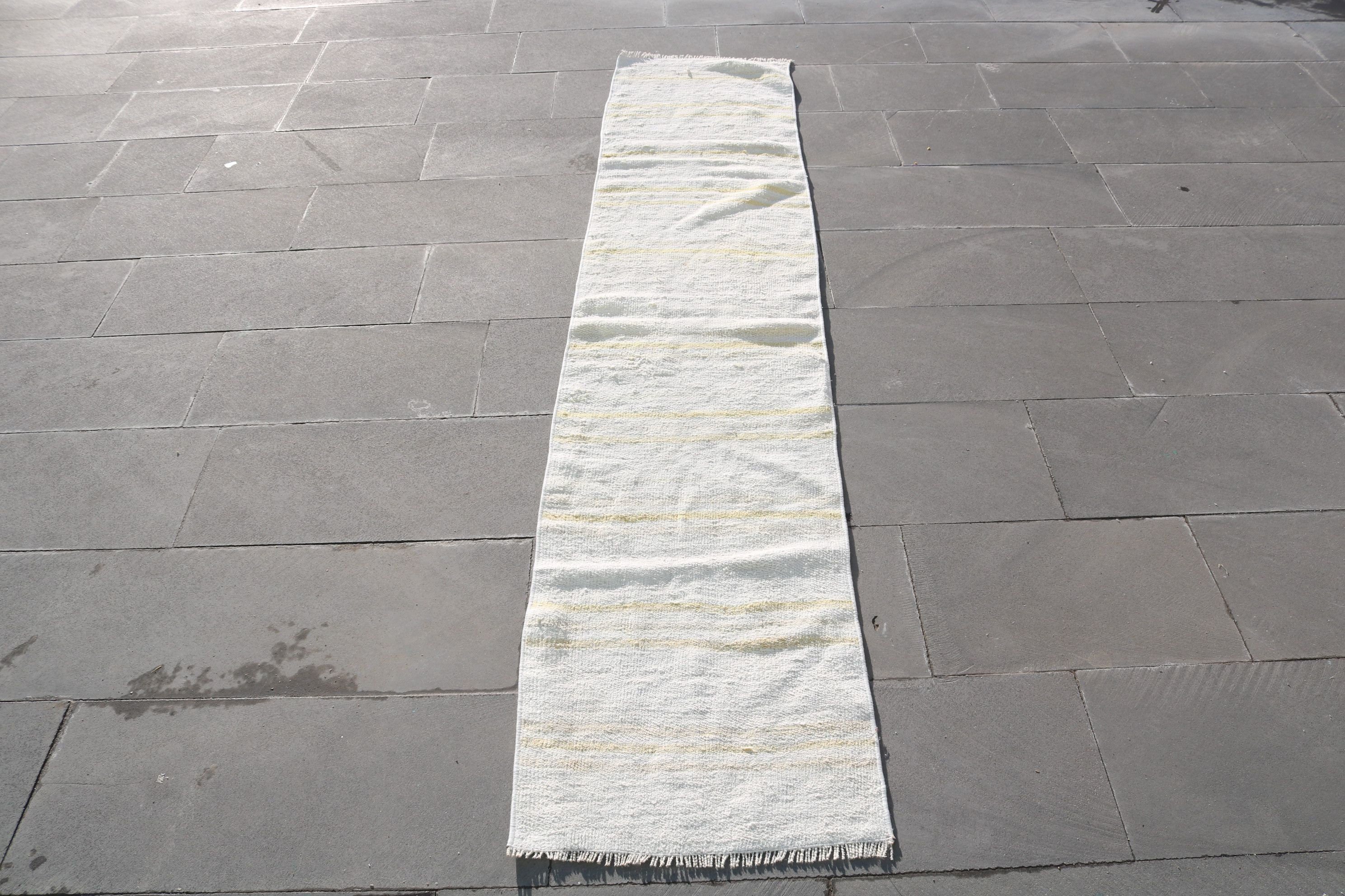 Pale Rug, Corridor Rugs, 1.6x8 ft Runner Rugs, Oushak Rug, Anatolian Rugs, Vintage Rug, Turkish Rug, Wool Runner Rug Rugs, Rugs for Stair