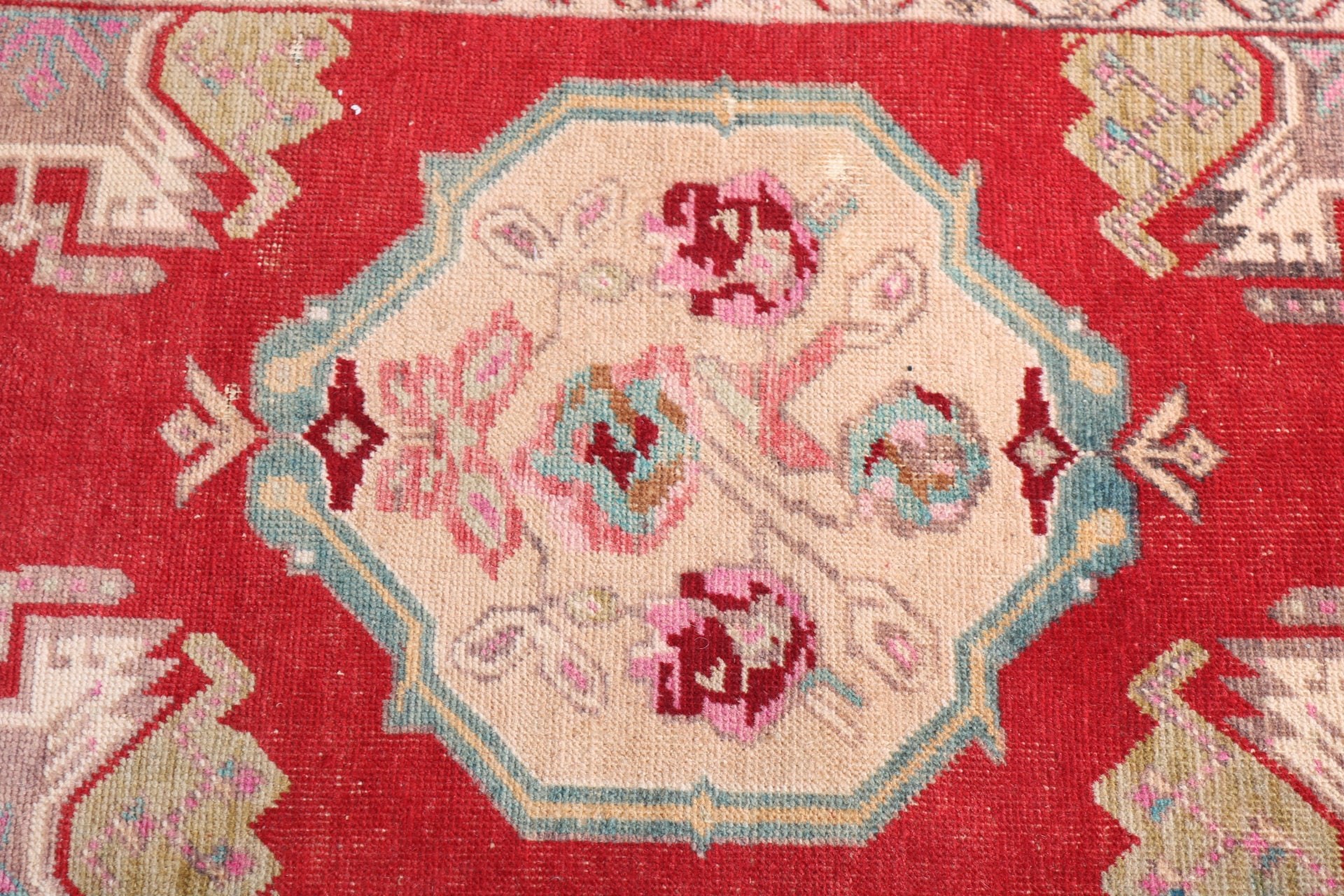 Floor Rug, Turkish Rug, Moroccan Rugs, Turkey Rugs, Vintage Rugs, Kitchen Rug, Red Neutral Rug, Small Vintage Rugs, 1.8x3.6 ft Small Rug