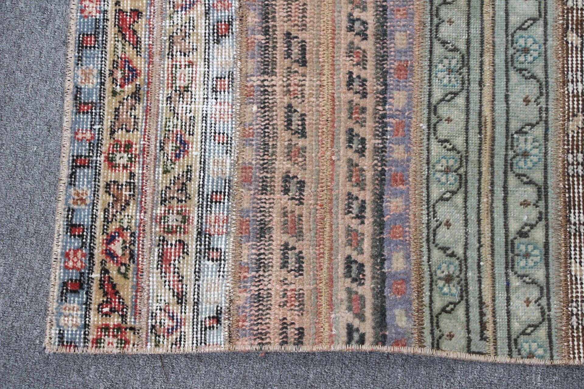 Kitchen Rug, Beige Anatolian Rug, 2.8x7.1 ft Runner Rug, Home Decor Rug, Oriental Rug, Turkish Rugs, Stair Rugs, Vintage Rug, Nomadic Rug