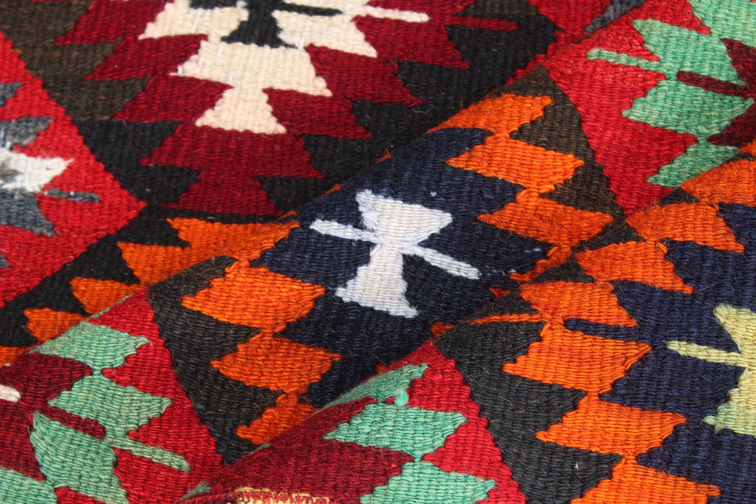 Anadolu Halısı, Kilim, Gökkuşağı Boho Halısı, Oturma Odası Halıları, Boho Halıları, Türk Halıları, Mutfak Halıları, 4.9x8 ft Alan Halıları, Vintage Halılar