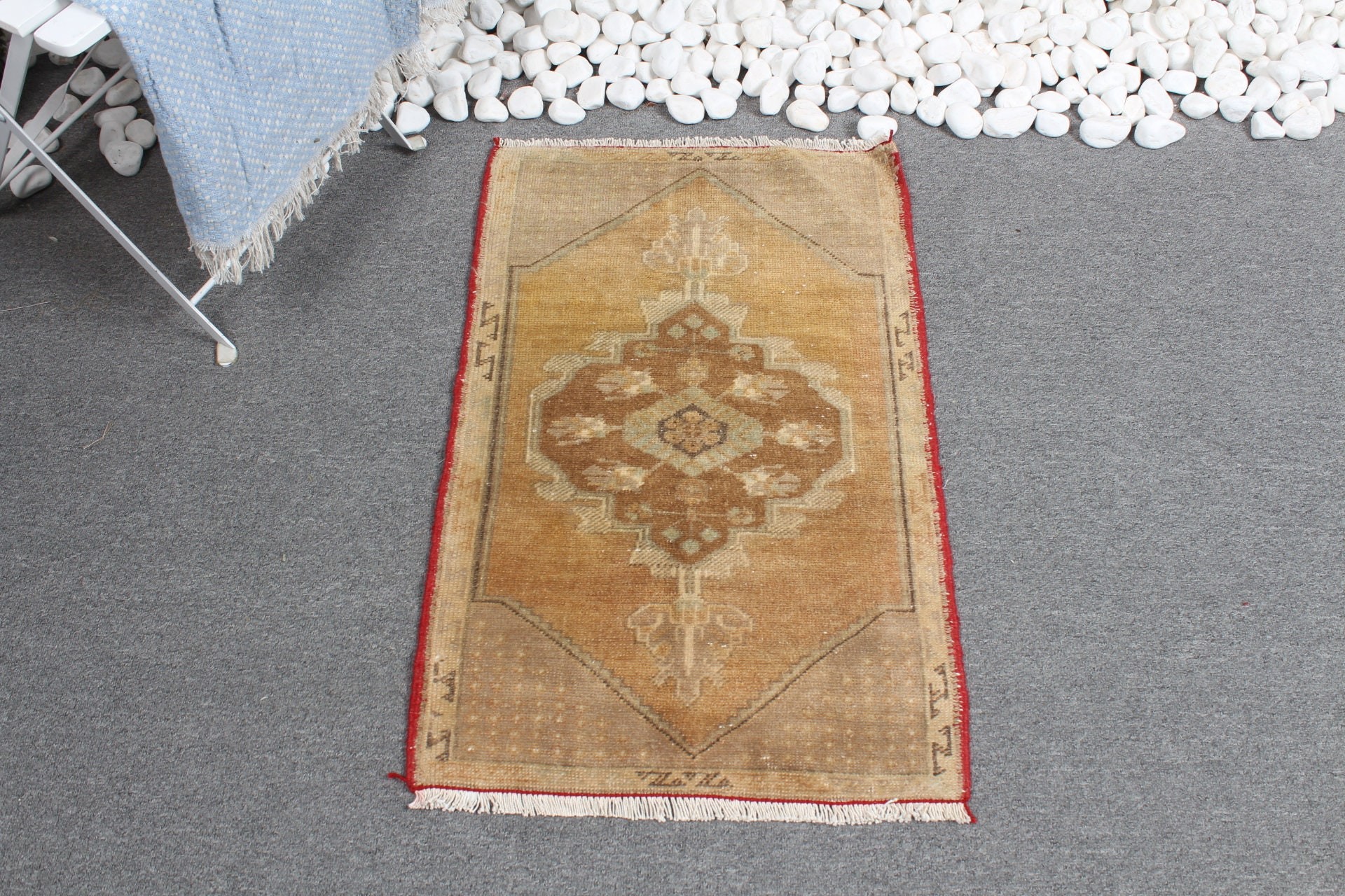 Oriental Rug, Brown Antique Rug, Anatolian Rugs, Vintage Rug, Bright Rugs, 1.7x2.7 ft Small Rug, Bedroom Rug, Car Mat Rugs, Turkish Rug