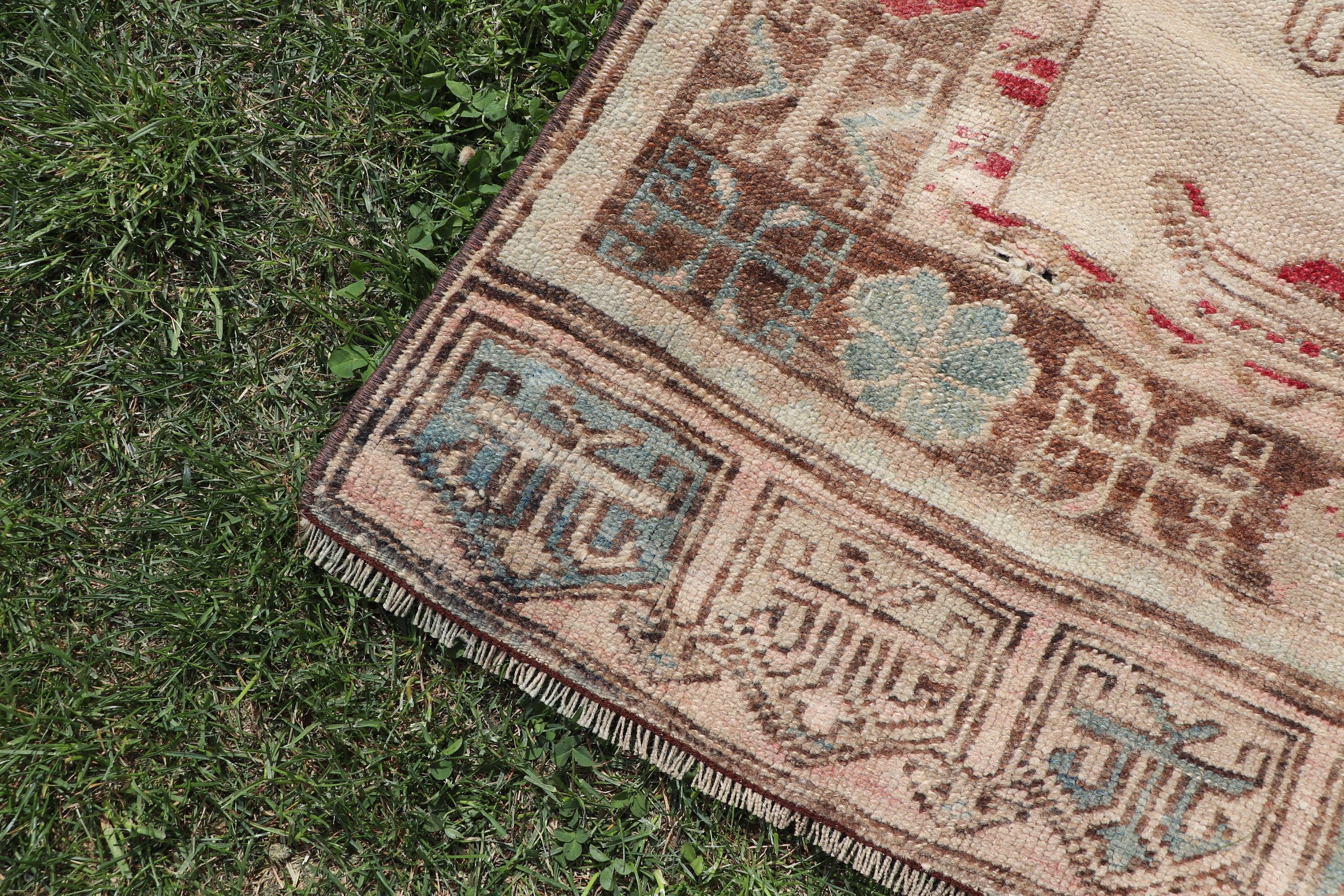 Düz Dokuma Halılar, Türk Halıları, Oturma Odası Halısı, 4.9x10.9 ft Büyük Halı, Büyük Boho Halıları, Vintage Halı, Fas Halısı, Bej Ev Dekor Halısı