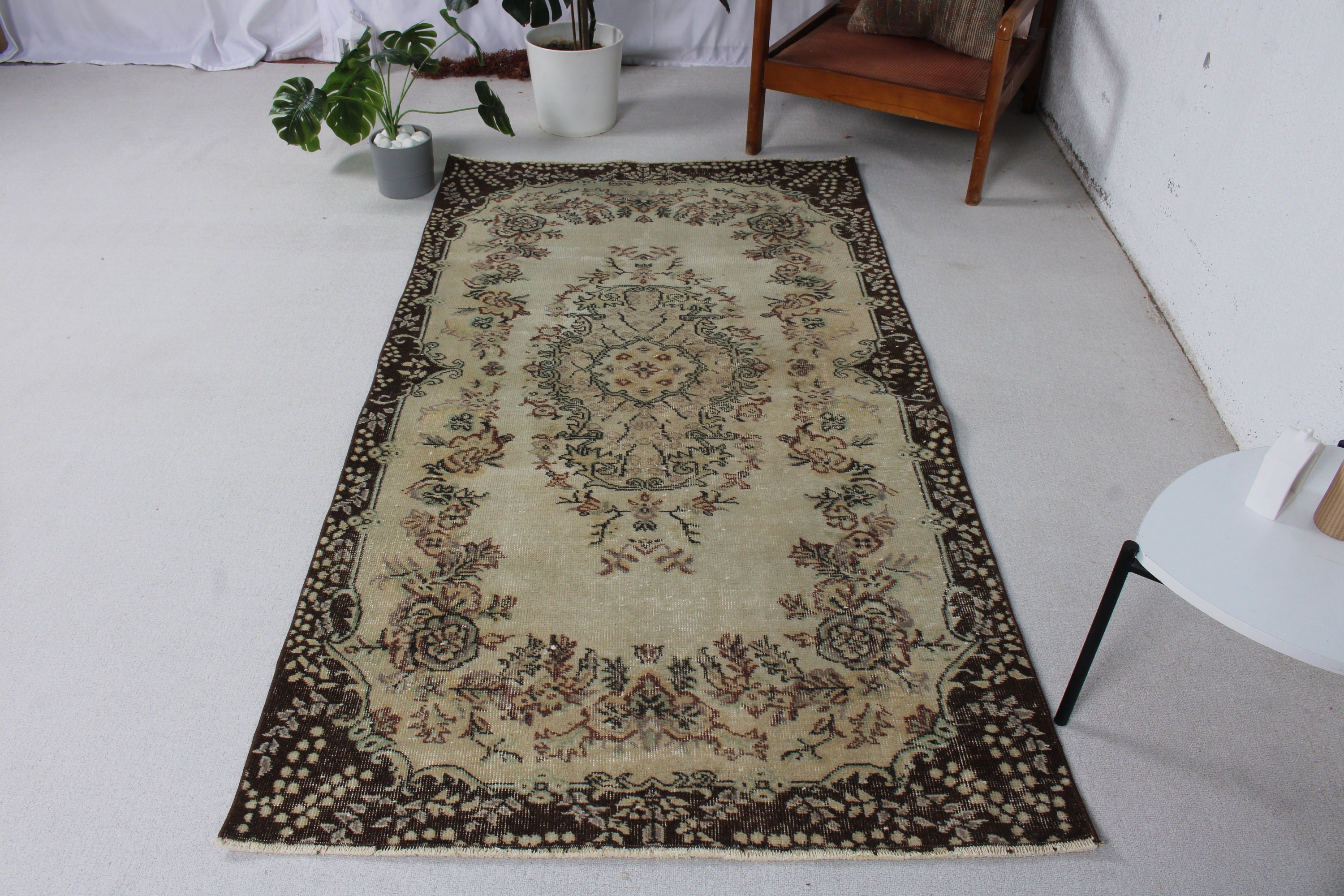 Türk Halıları, Yemek Odası Halıları, Lüks Halı, Vintage Halılar, 3,8x6,8 ft Alan Halıları, Aztek Halısı, Oushak Halısı, Boho Bölge Halıları, Bej Anadolu Halısı