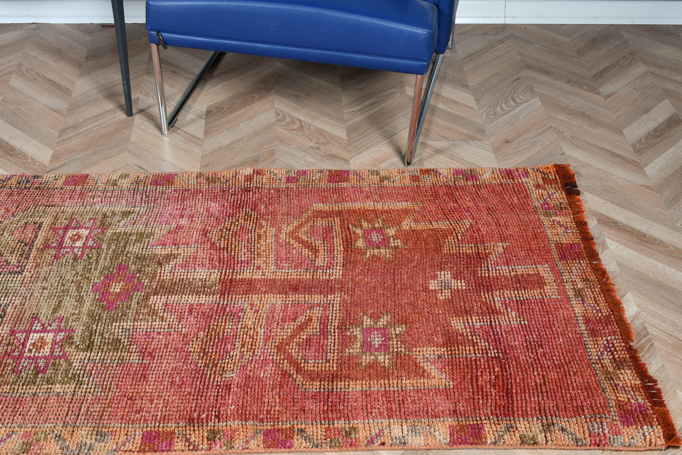 Kitchen Rug, Corridor Rug, Turkish Rug, Turkey Rug, Moroccan Rugs, 3x10.3 ft Runner Rugs, Brown Bedroom Rugs, Vintage Rug