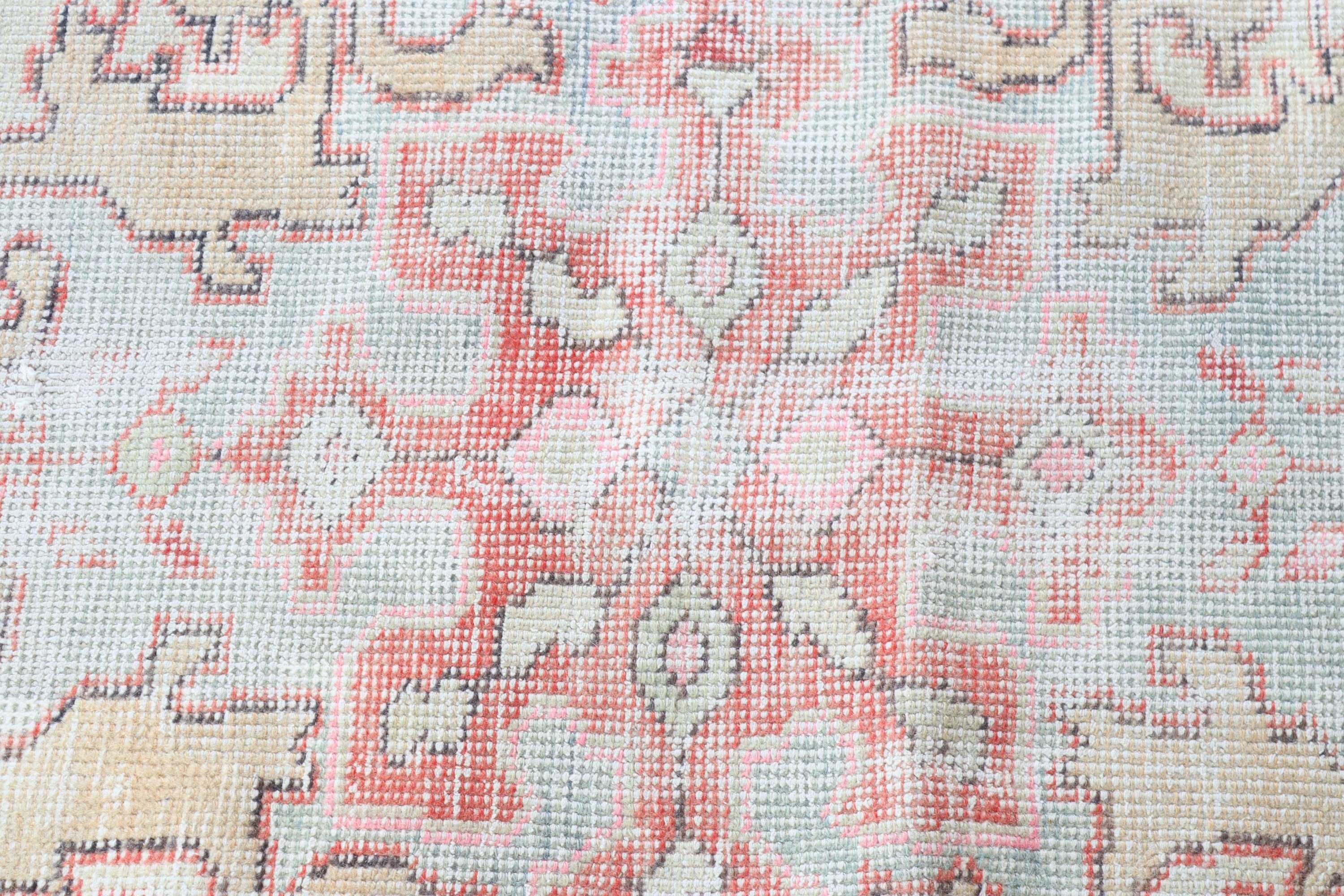 Rugs for Bedroom, Dining Room Rugs, Oushak Rug, Red Oriental Rugs, 4.6x6.9 ft Area Rug, Vintage Rugs, Turkish Rug, Exotic Rug, Floor Rug