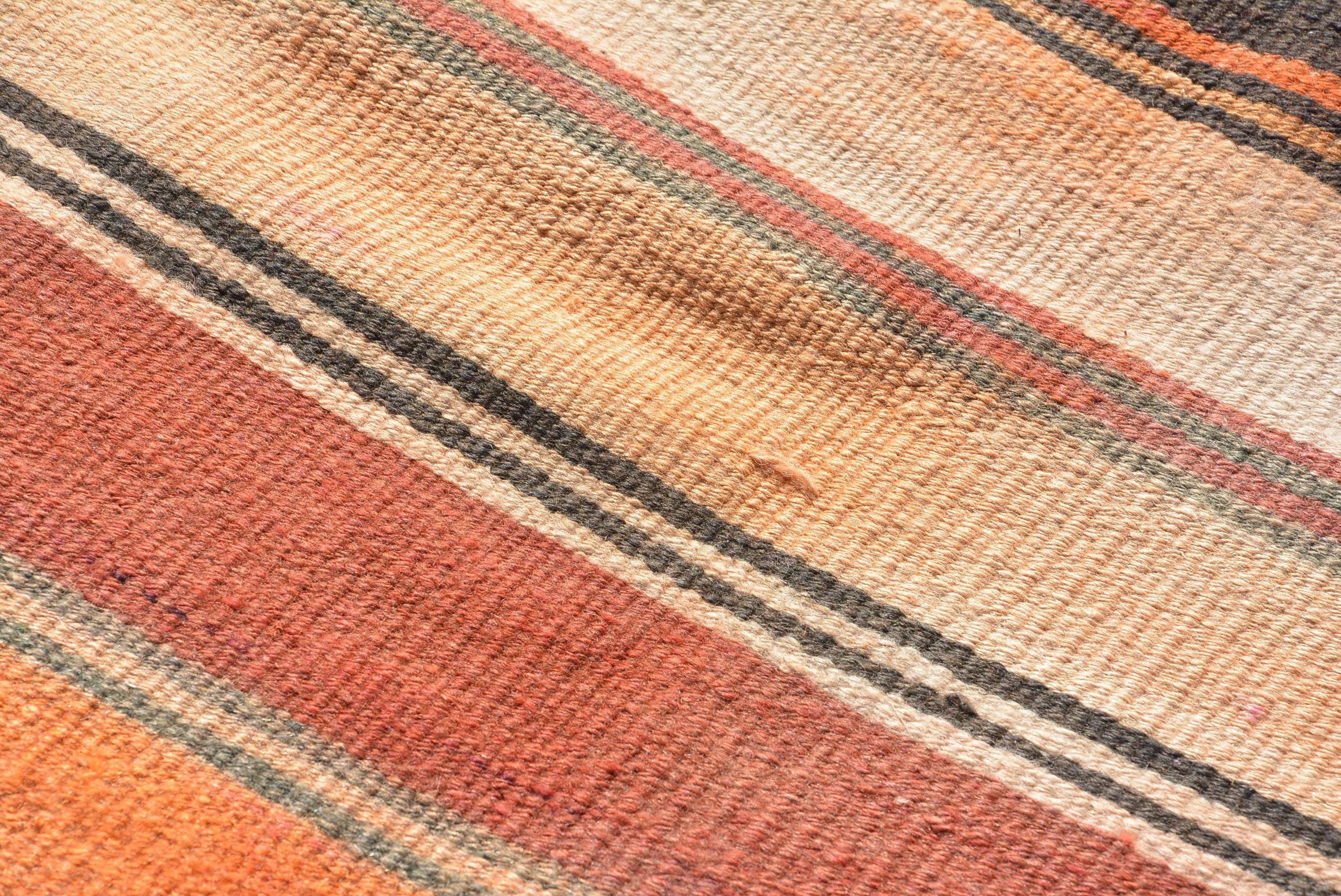 Kitchen Rugs, 2.5x10.2 ft Runner Rugs, Vintage Rug, Turkish Rug, Kilim, Oushak Rug, Abstract Rug, Wool Rug, Rugs for Hallway, Hallway Rug