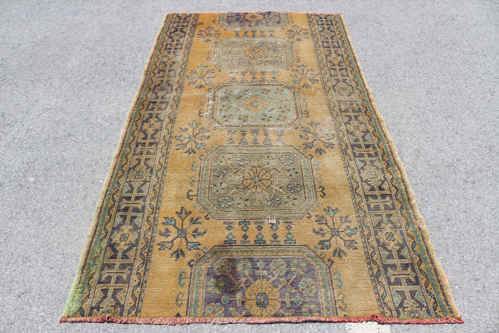 Cool Rug, Turkish Rugs, Anatolian Rugs, Outdoor Rug, Indoor Rug, Rugs for Living Room, 4.5x8.4 ft Area Rug, Orange Kitchen Rug, Vintage Rug