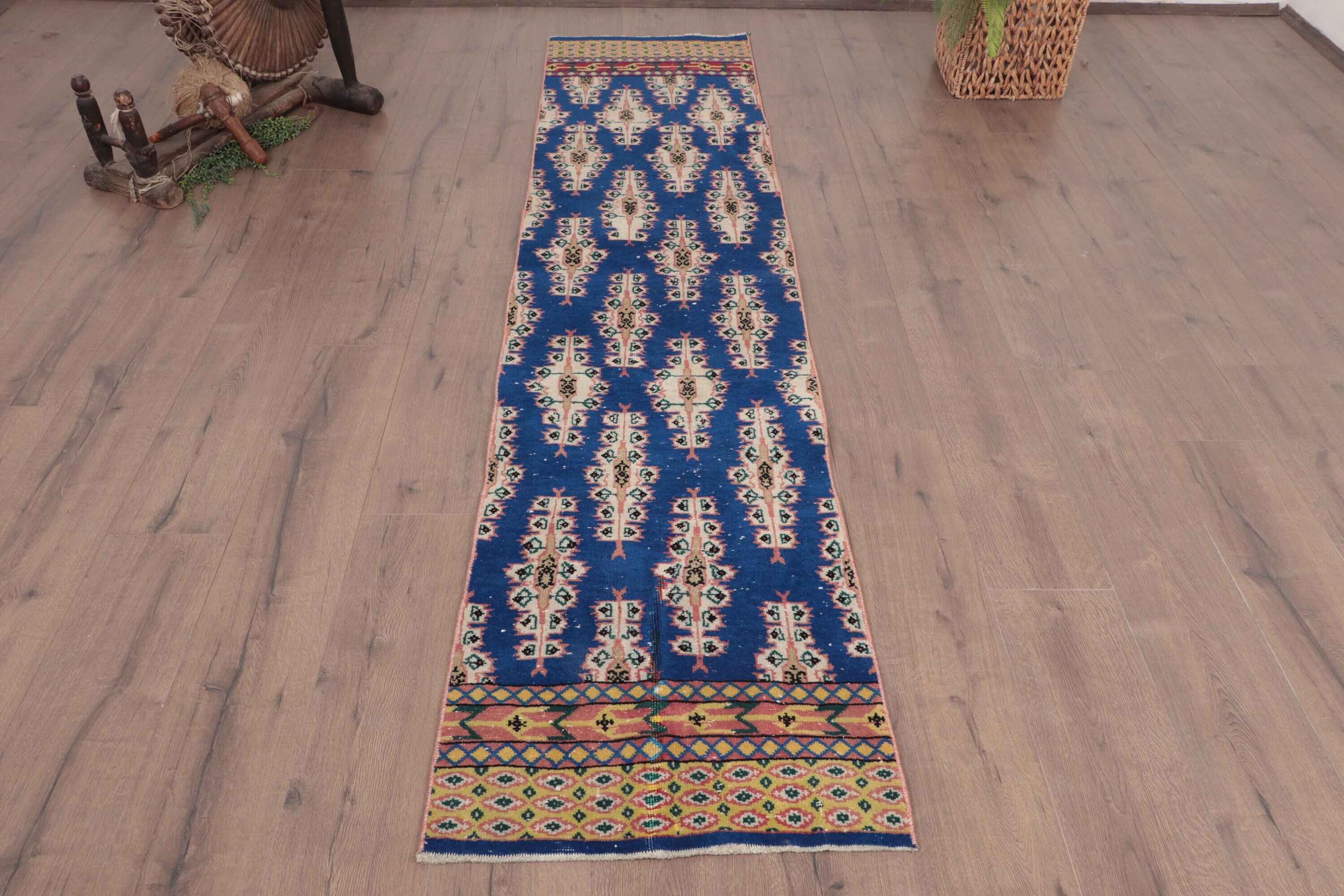 Vintage Halı, Oryantal Halılar, Türk Halıları, Uzun Yolluk Halıları, 1.9x8.3 ft Runner Halıları, Vintage Runner Halıları, Modern Halı, Bej Antika Halılar