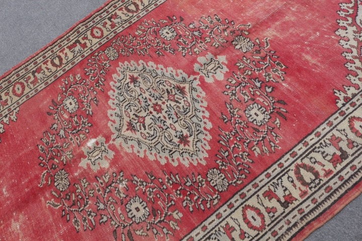 Rugs for Bedroom, Red Anatolian Rug, Vintage Rug, Salon Rug, Bedroom Rug, Oriental Rug, 5.5x8.7 ft Large Rug, Turkish Rugs