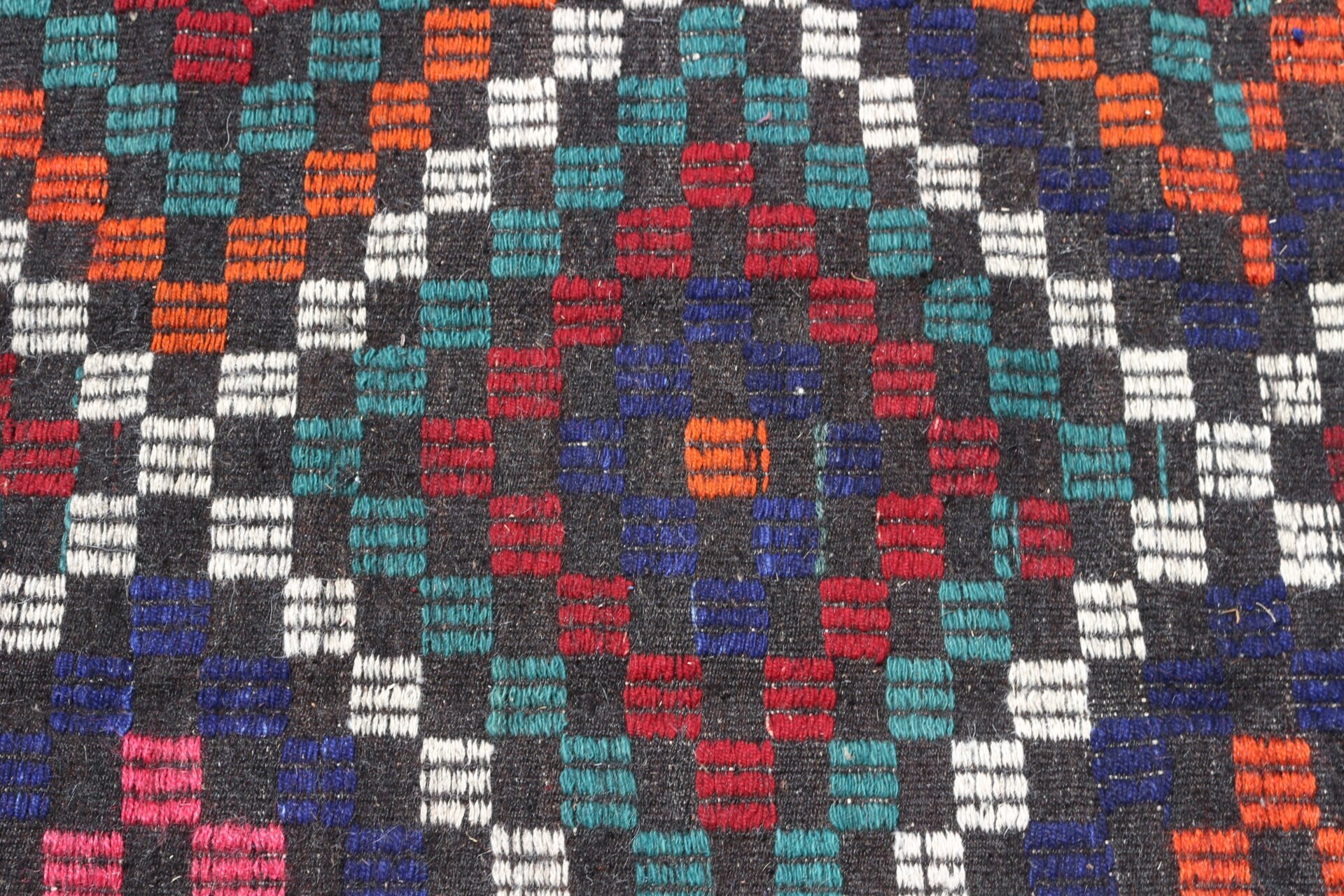 Kilim, Düz Dokuma Halı, Türk Halıları, Anadolu Halısı, 5.9x9.6 ft Büyük Halı, Siyah Yatak Odası Halısı, Yatak Odası Halısı, Vintage Halılar, Oturma Odası Halıları