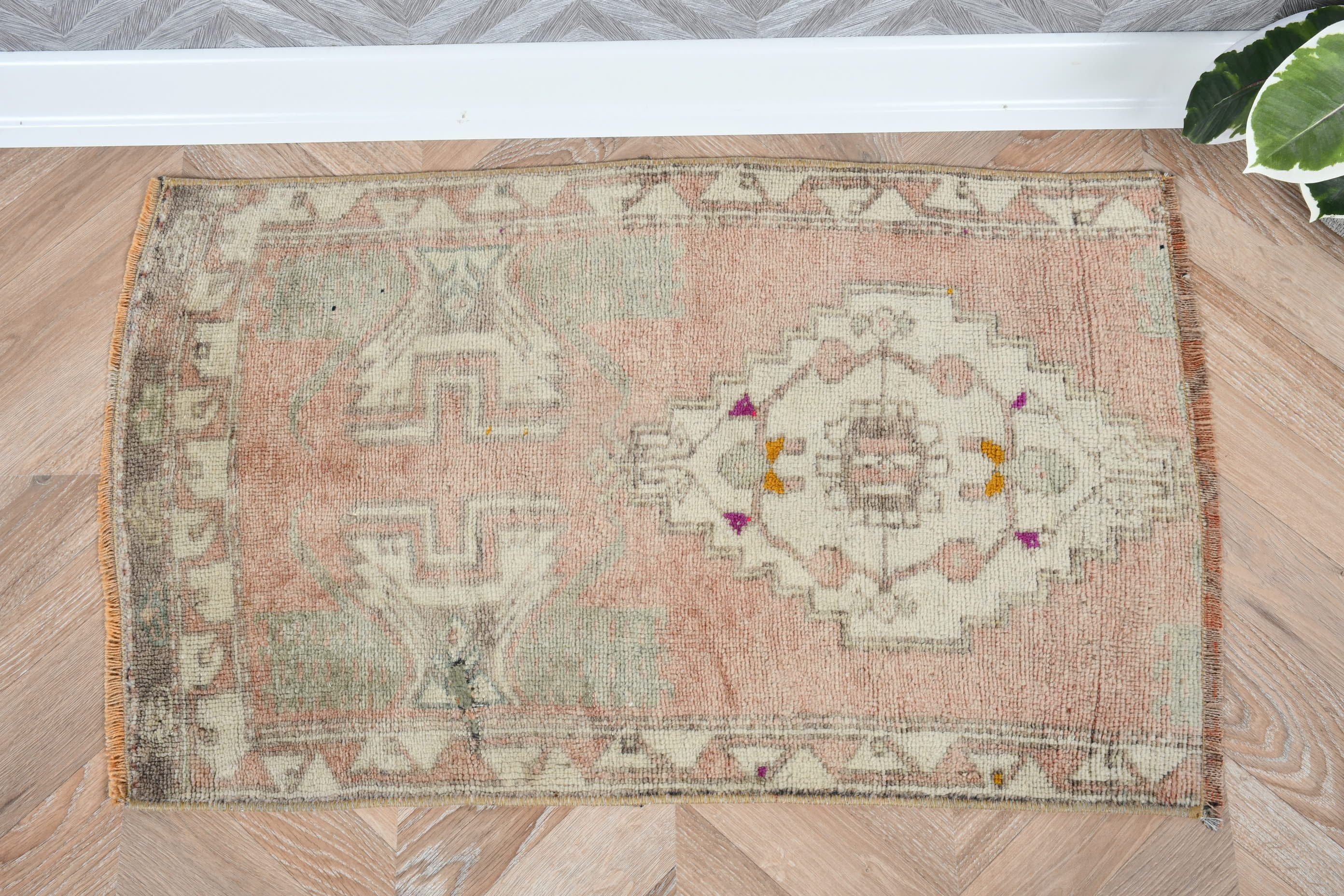 Yer Halıları, Banyo Halıları, Ev Dekorasyonu Halısı, Vintage Halı, Düz Dokuma Halılar, 1.6x2.6 ft Küçük Halılar, Kahverengi Antika Halı, Türk Halısı, Duvara Asılı Halı