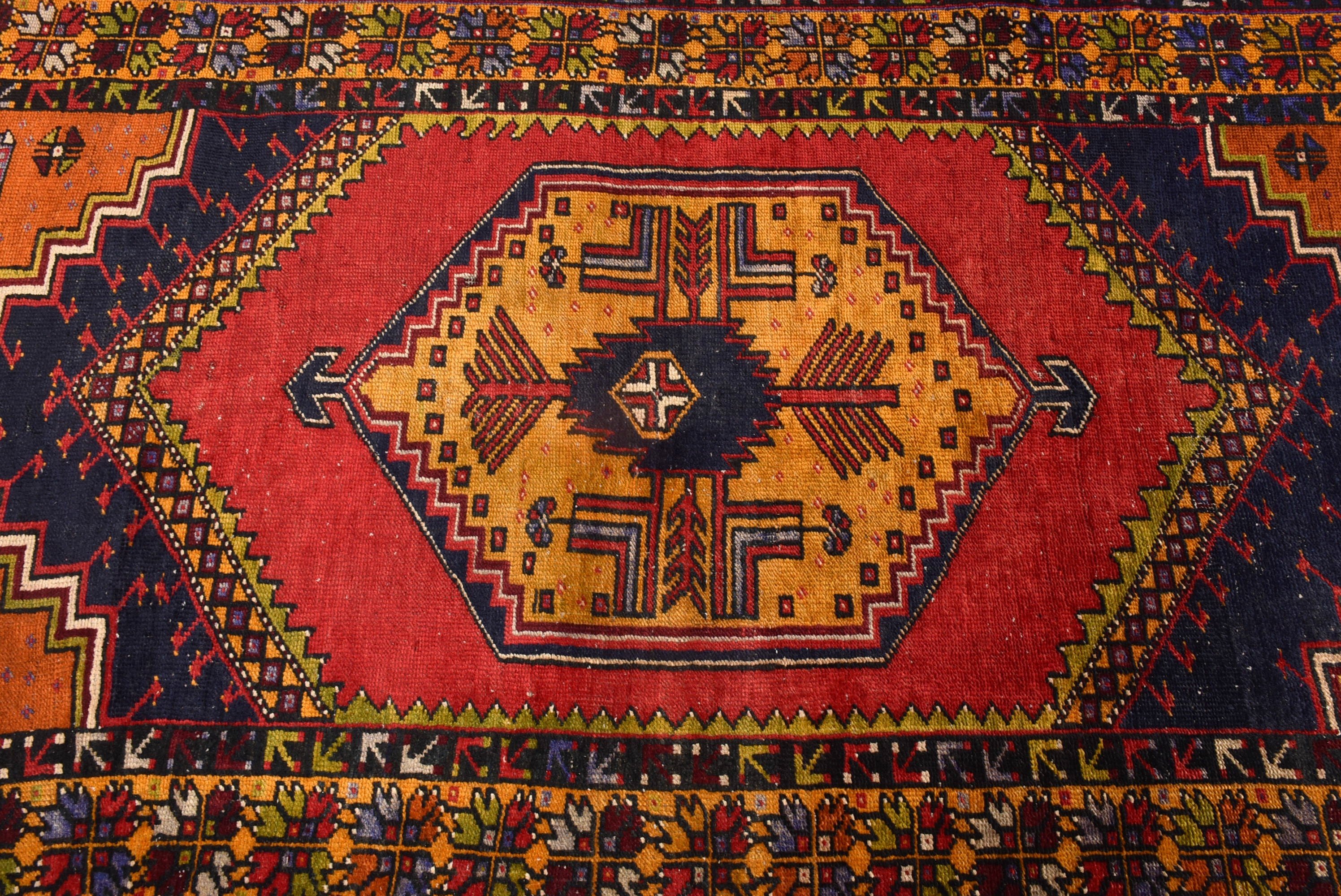 Sarı Soğuk Halı, Vintage Halılar, Anadolu Halısı, Çocuk Halısı, Türk Halısı, Vintage Vurgulu Halılar, Yatak Odası Halıları, 3,5x6,5 ft Aksan Halıları, Boho Halısı