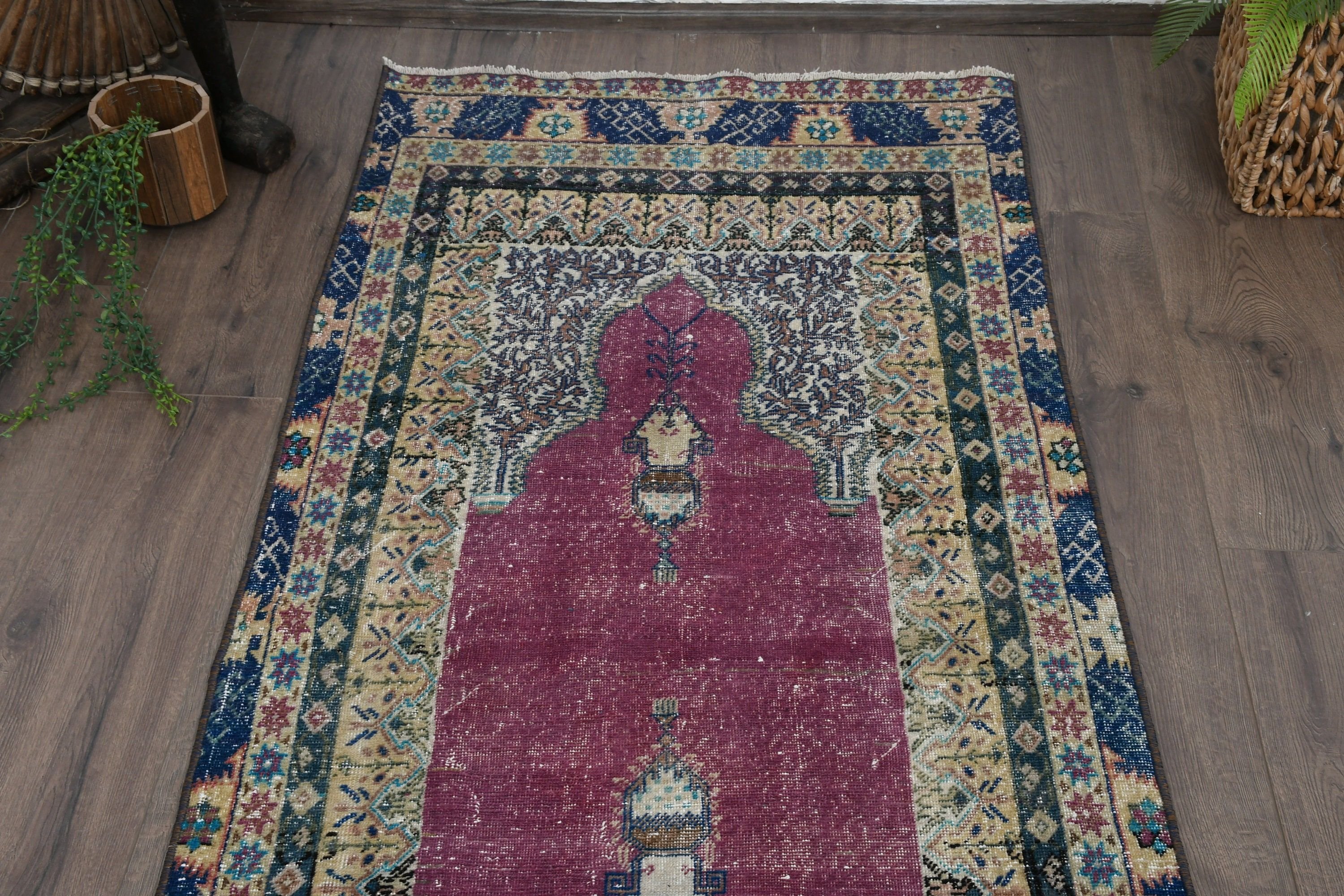 Sanat Halısı, Koridor Halısı, Fas Halıları, Mutfak Halısı, Türk Halısı, Bej 2,9x9,1 ft Runner Halıları, Vintage Halılar