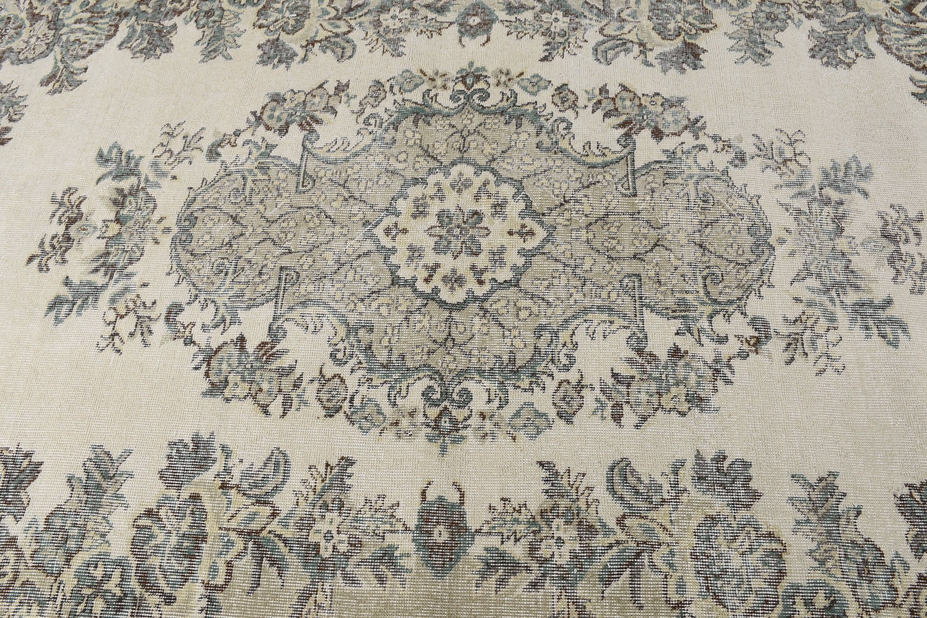 Oturma Odası Halıları, Yeşil Anadolu Halısı, Vintage Halı, Ev Dekorasyonu Halıları, 6.1x9.8 ft Büyük Halılar, Yatak Odası Halısı, Fas Halısı, Türk Halıları