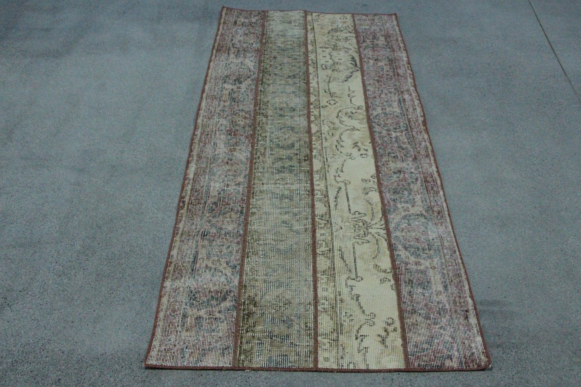 Outdoor Rug, Green Floor Rug, Rugs for Kitchen, 2.7x6.1 ft Accent Rugs, Vintage Rugs, Bedroom Rug, Kitchen Rugs, Turkish Rug, Cool Rugs